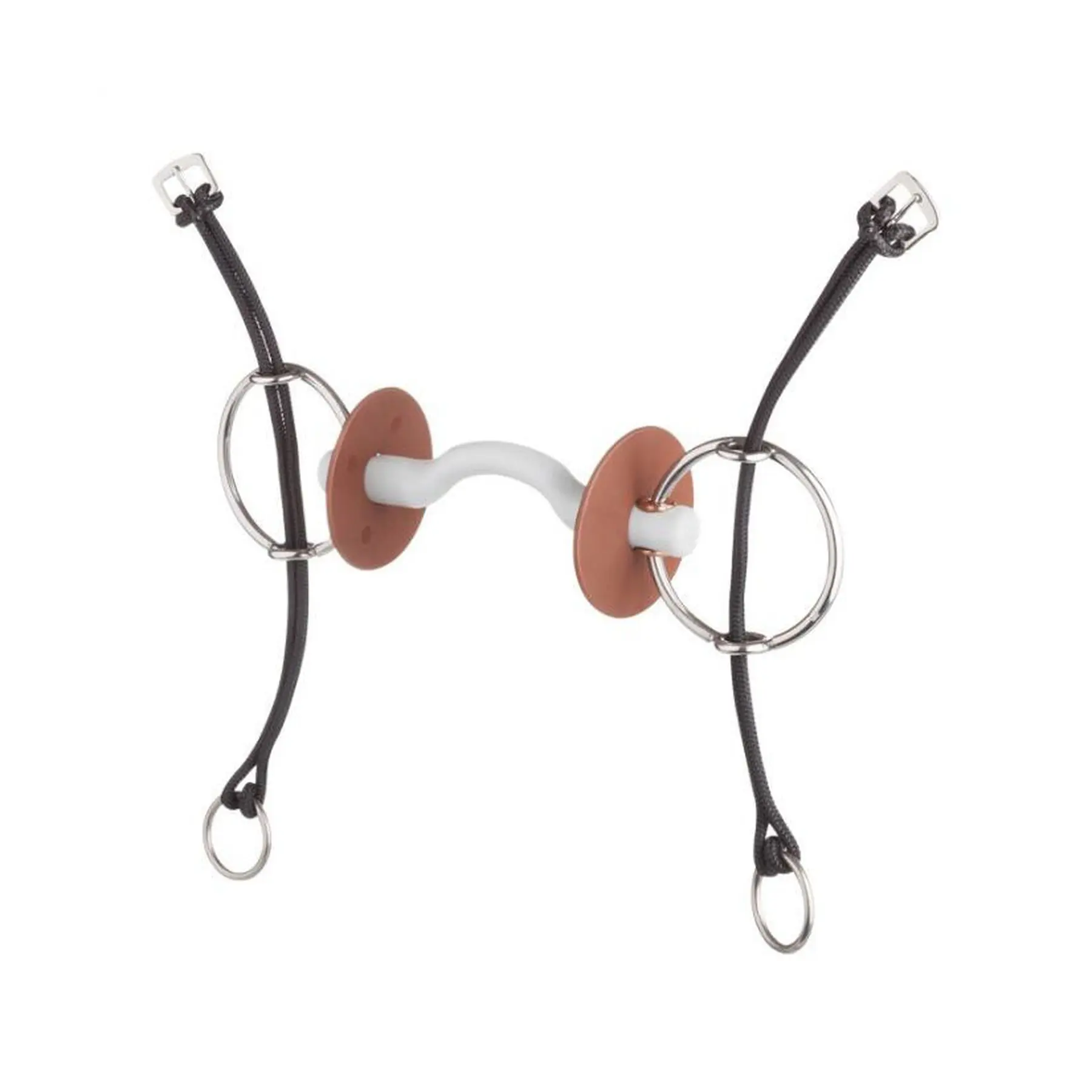 Mors releveur pour cheval avec passage de langue Beris