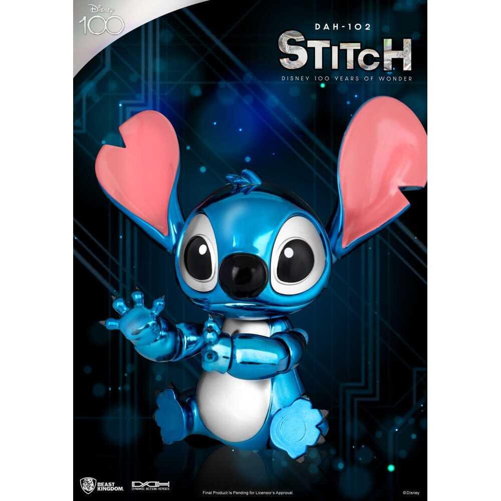 4711385240924 - Sammlerfigur Disney 100 Years of Wonder Action Heroes 1 9 Stitch (Lilo & Stitch)