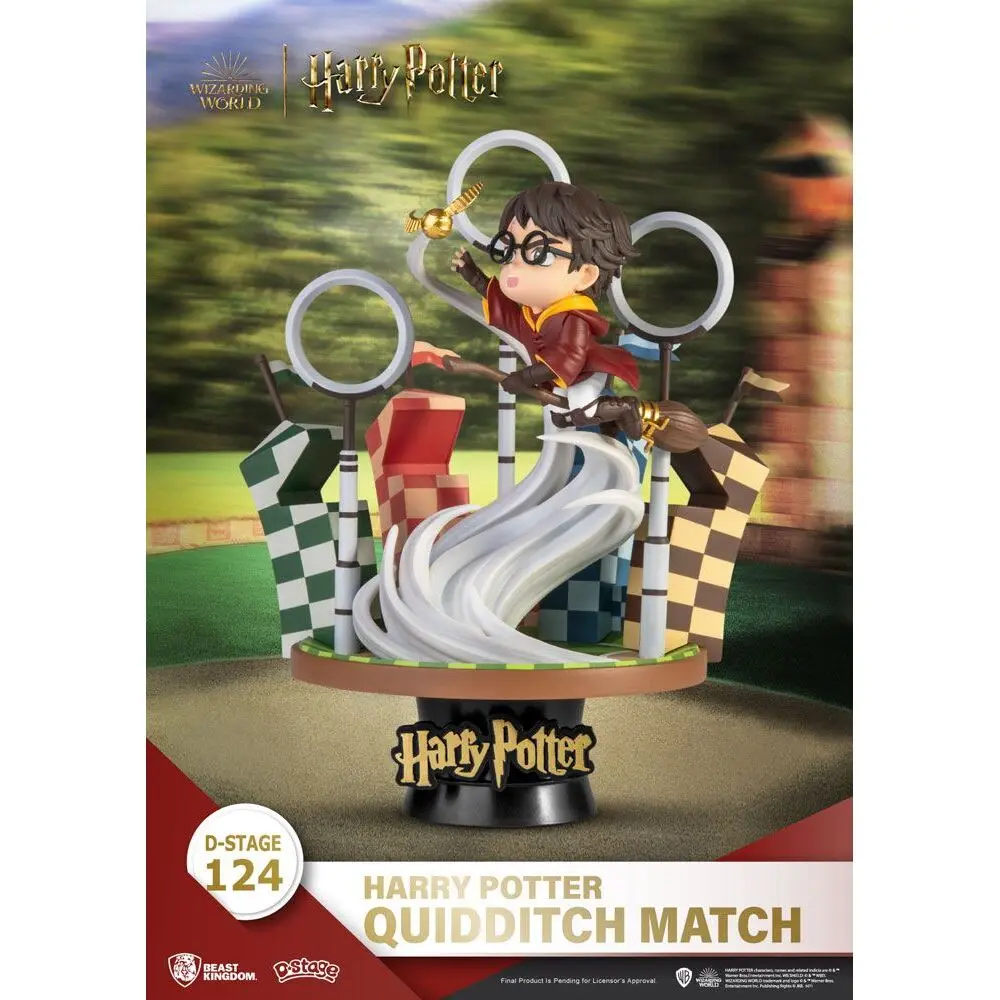 Diorama Beast Kingdom Toys Harry Potter Pvc D-Stage Quidditch Match