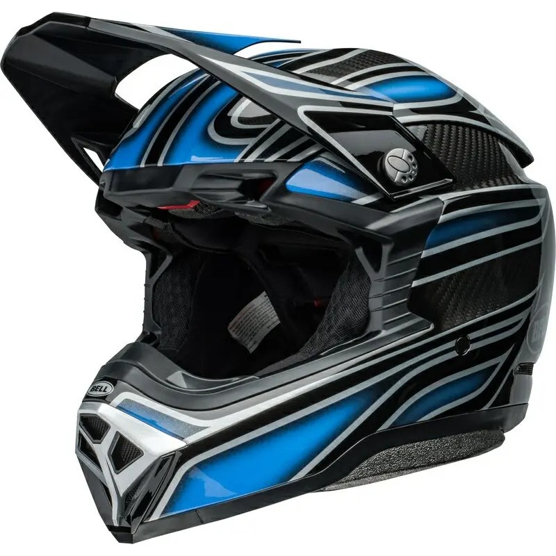 Motorrad-Crosshelm Bell 10 Spherical - Webb Marmont Gloss North Carolina