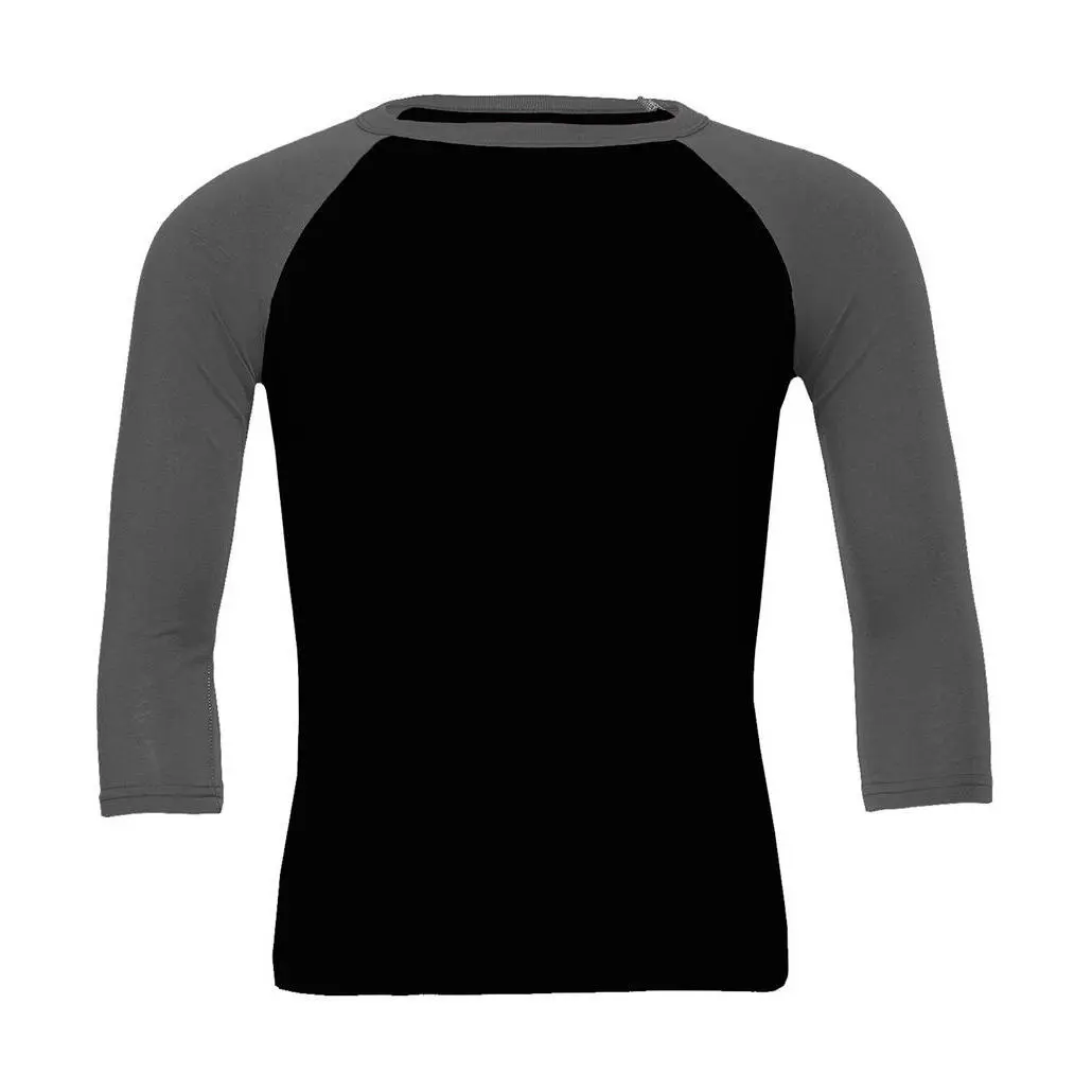 Image of Baseball T-Shirt mit 3/4-Ärmeln Bella + Canvas