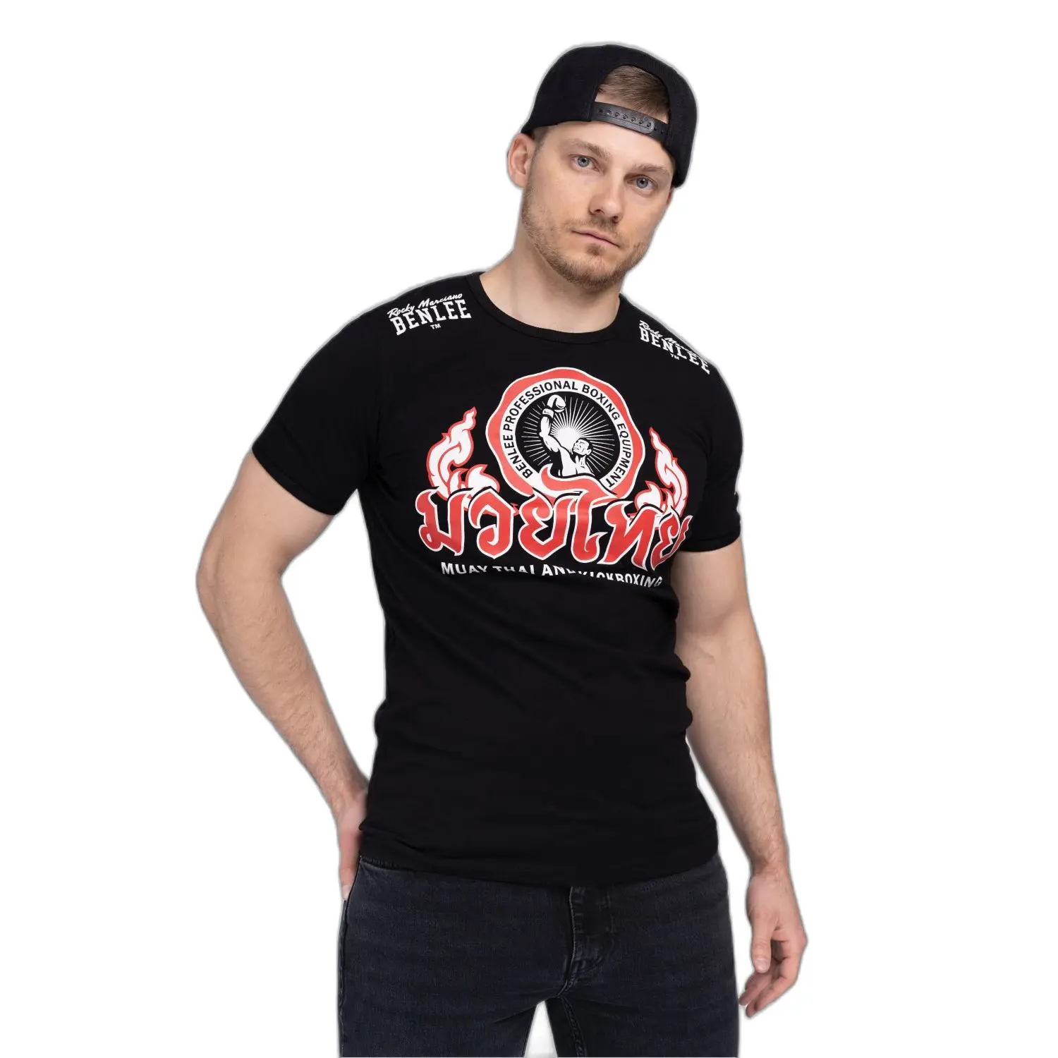 4250818884774 - BENLEE Herren T-Shirt schmale Passform THAILAND