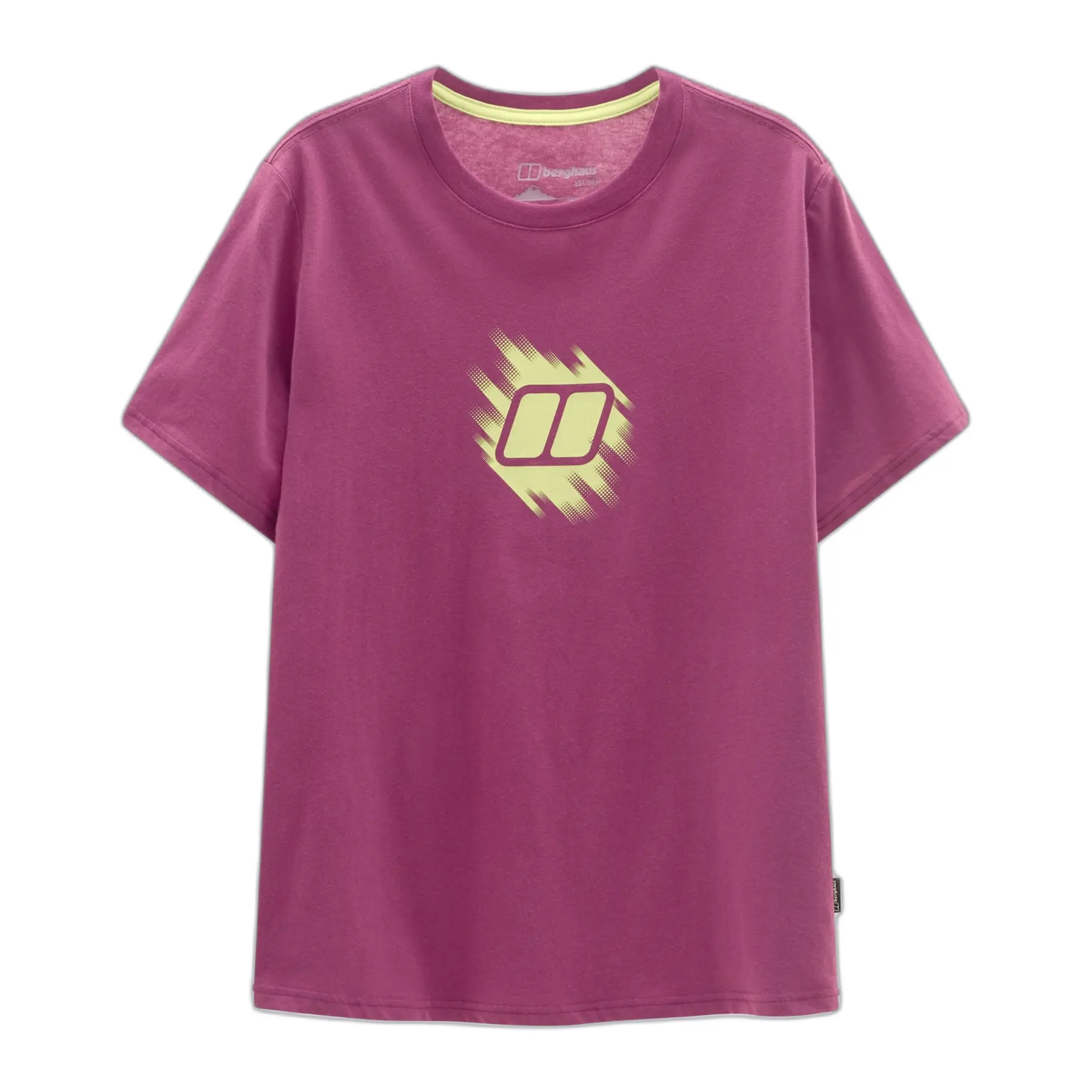 Damen T-Shirt Berghaus Sketched Blocks Essential