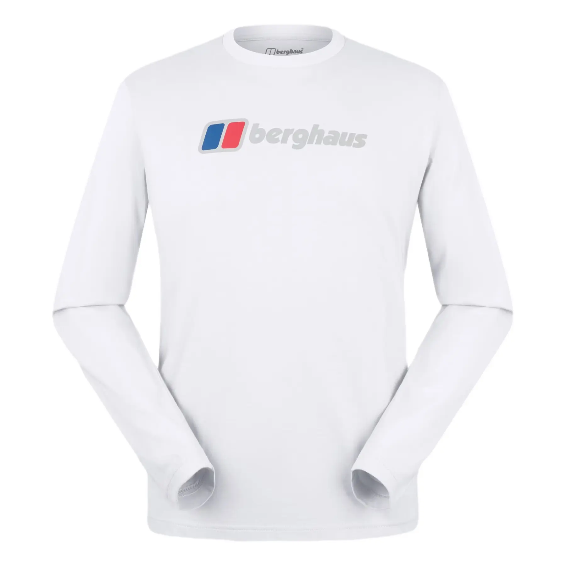 Berghaus Men's Blanc Long Sleeve T-Shirt With Large Logo