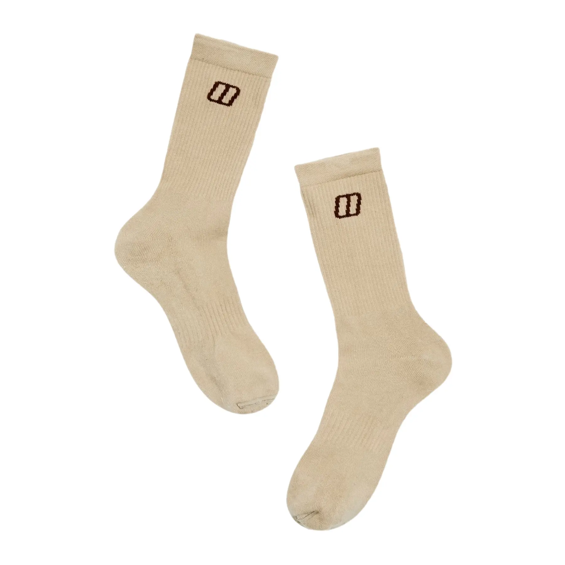 Berghaus Unisex Gris Football Socks Everyday (X3)