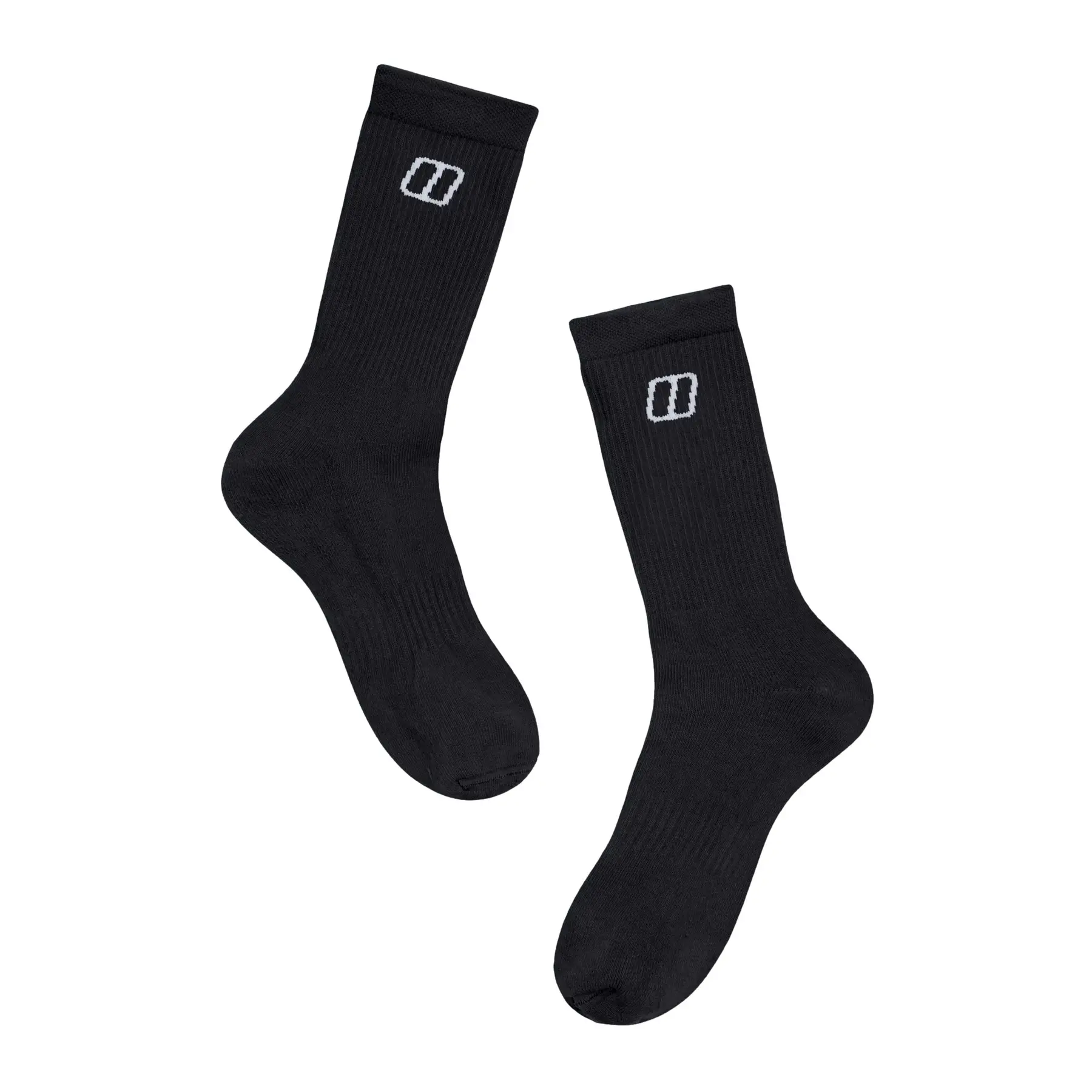 Berghaus Unisex Noir Football Socks Everyday (X3)