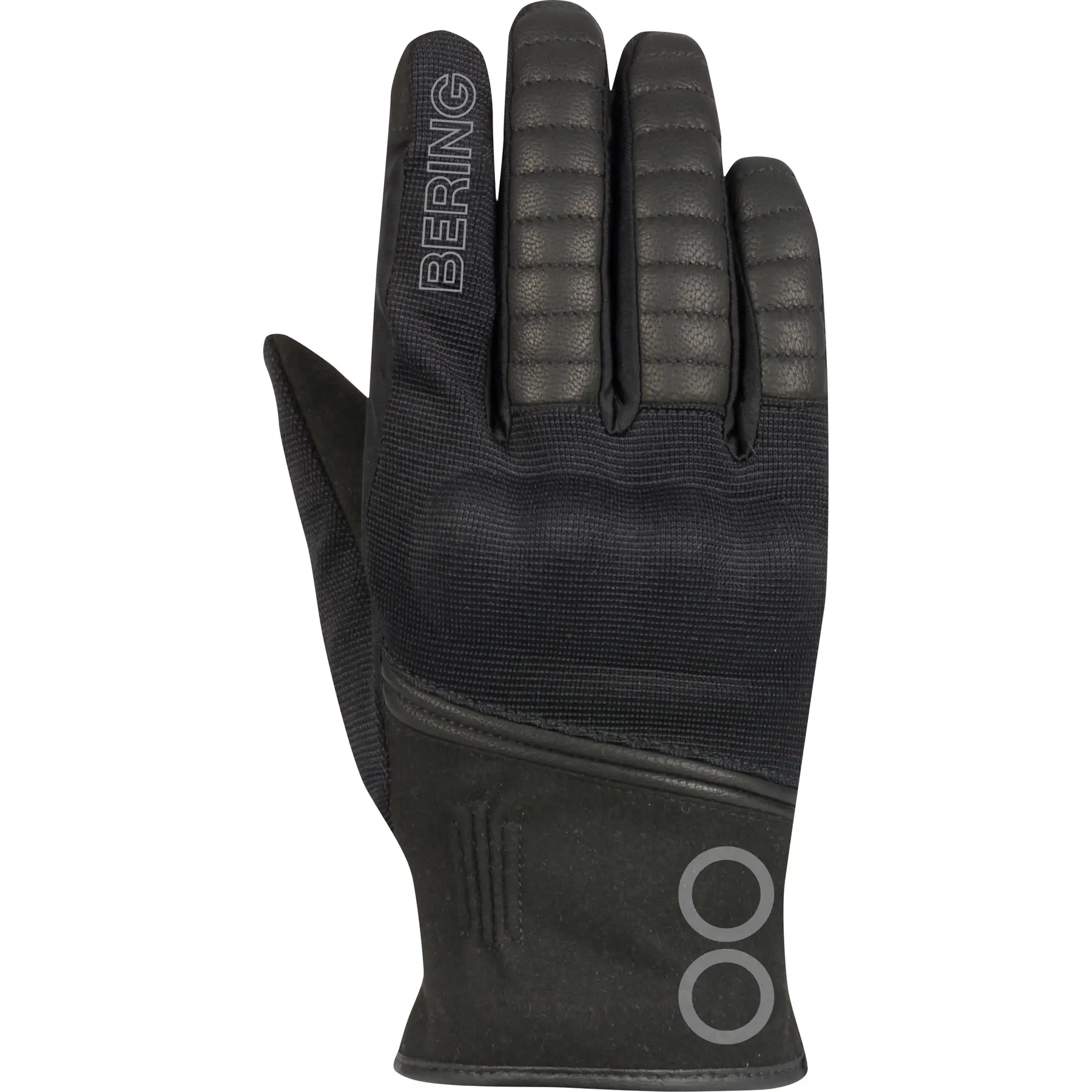 Gants cuir/textile femme Bering Lady Chakra noir- T5