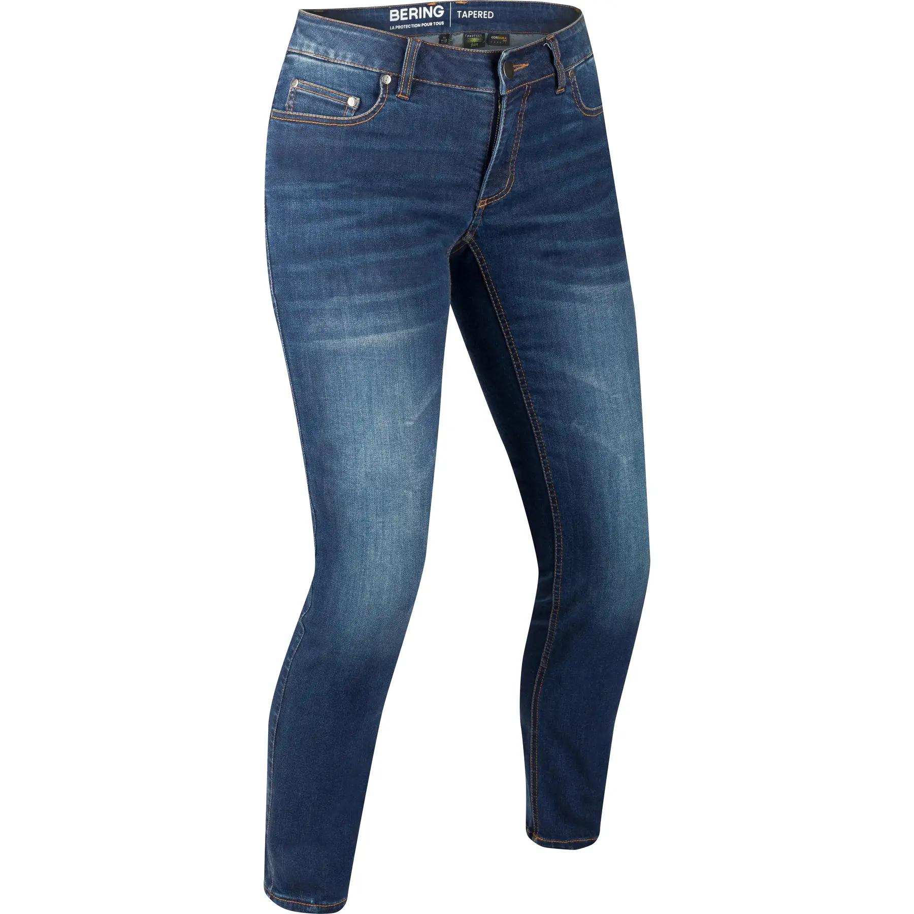 Jeans moto fuselé femme Bering Trust