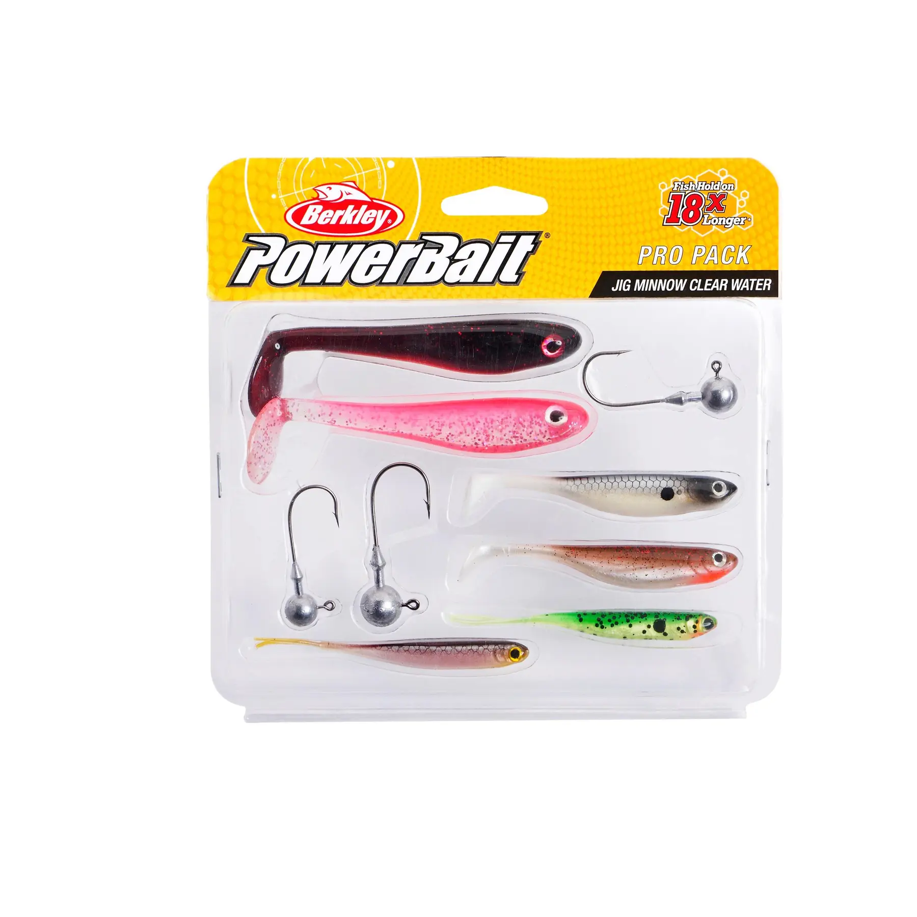 Kunstköder Berkley Pro Pack Jig Minnow Clear Water (x6)