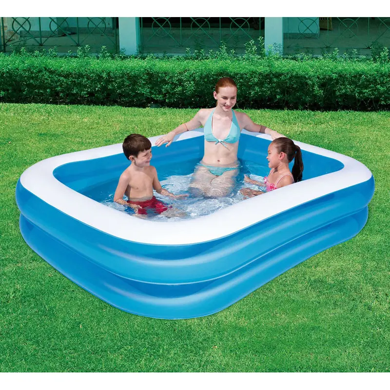 6942138967982 - Family Pool 200x146x48cm Planschbecken Swimmingpool Kinder Kinderpool - Bestway