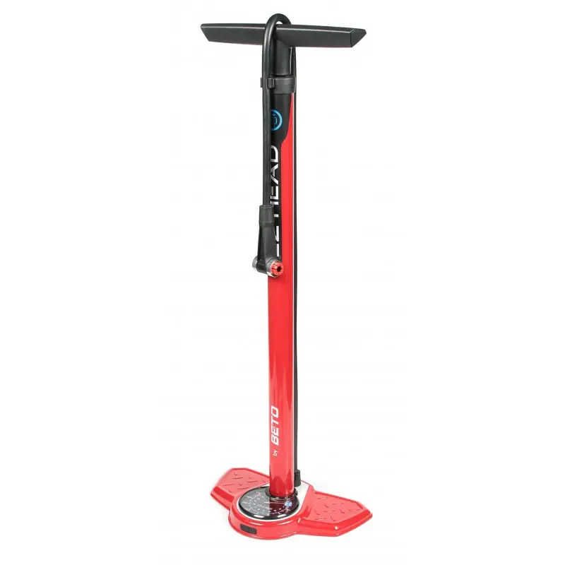 Velo Store - UK Foot pump with pressure gauge Beto/EZ-Head | Extra 10% off with Subscription, Postage £16.79 to UK Fedex.