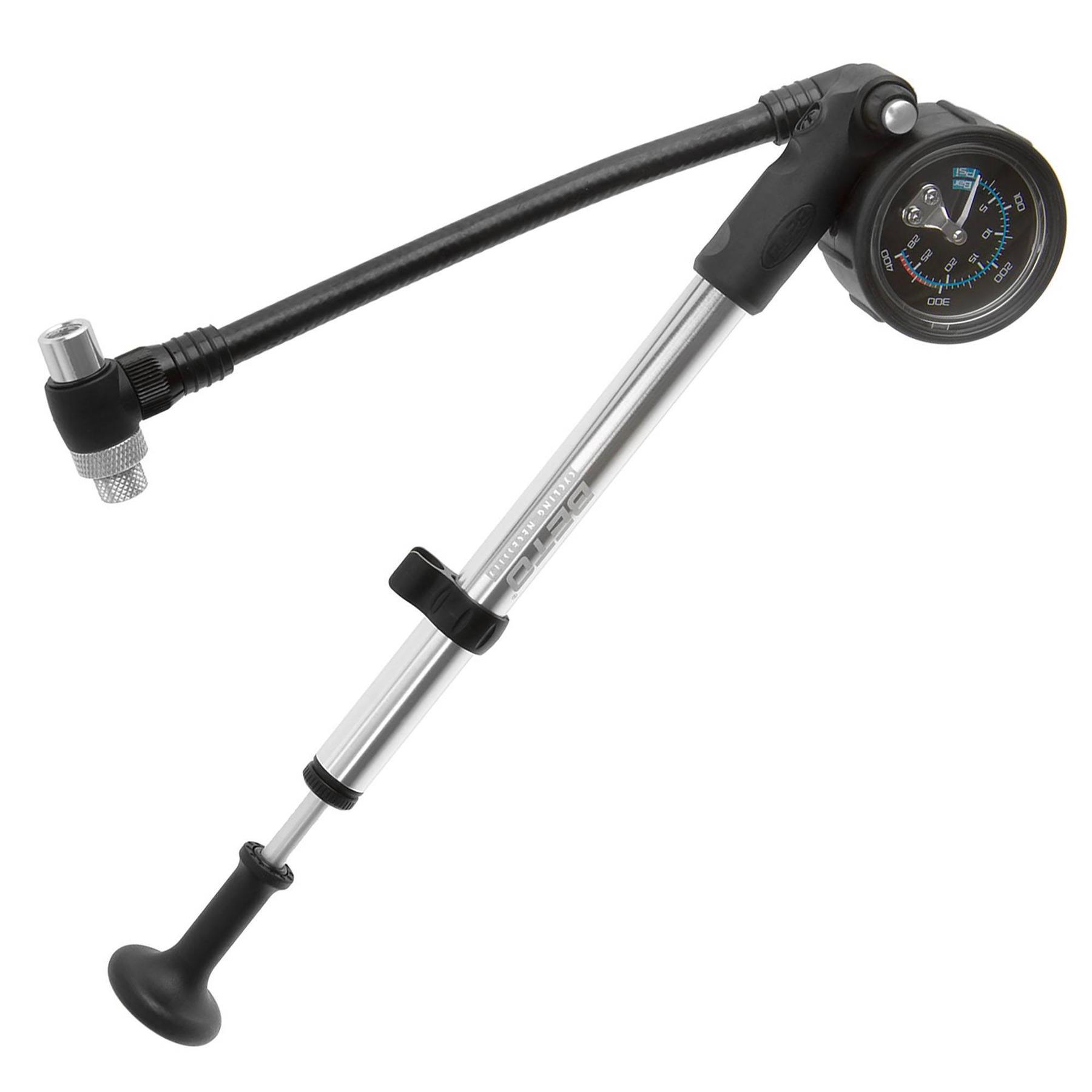 Velo Store - UK Pump for AV valve with hose and pressure gauge Beto | Extra 10% off with Subscription, Postage £16.79 to UK Fedex.