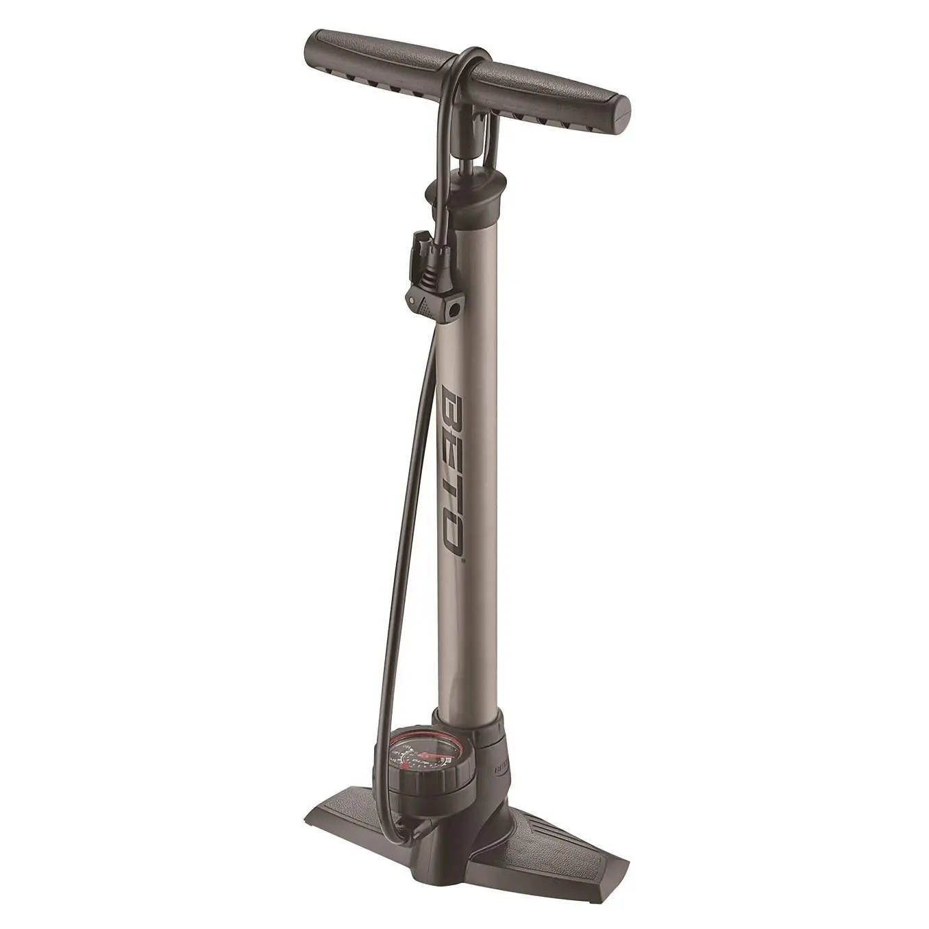 Velo Store - UK Foot pump for valve with steel pressure gauge Beto | Extra 10% off with Subscription, Postage £16.79 to UK Fedex.