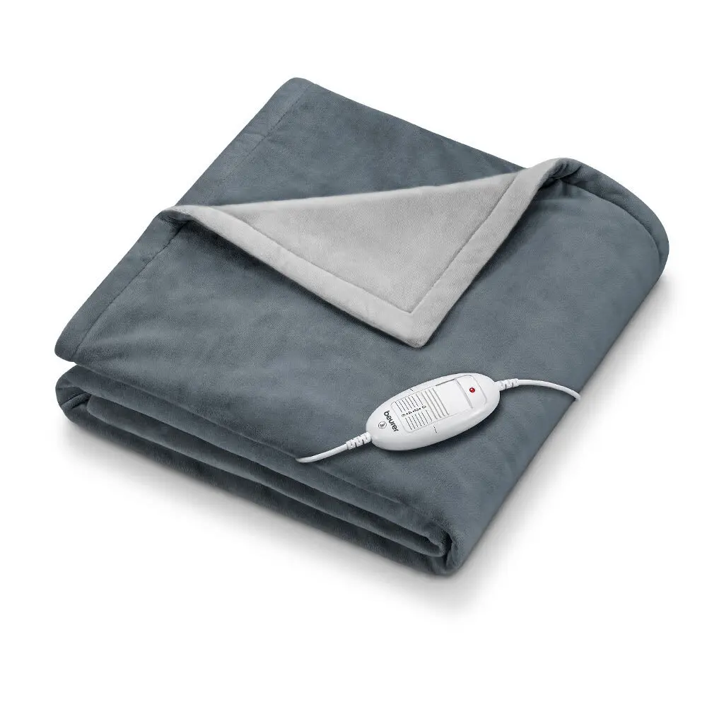 Beurer Gris Heating Blanket Hd 75 Cosy