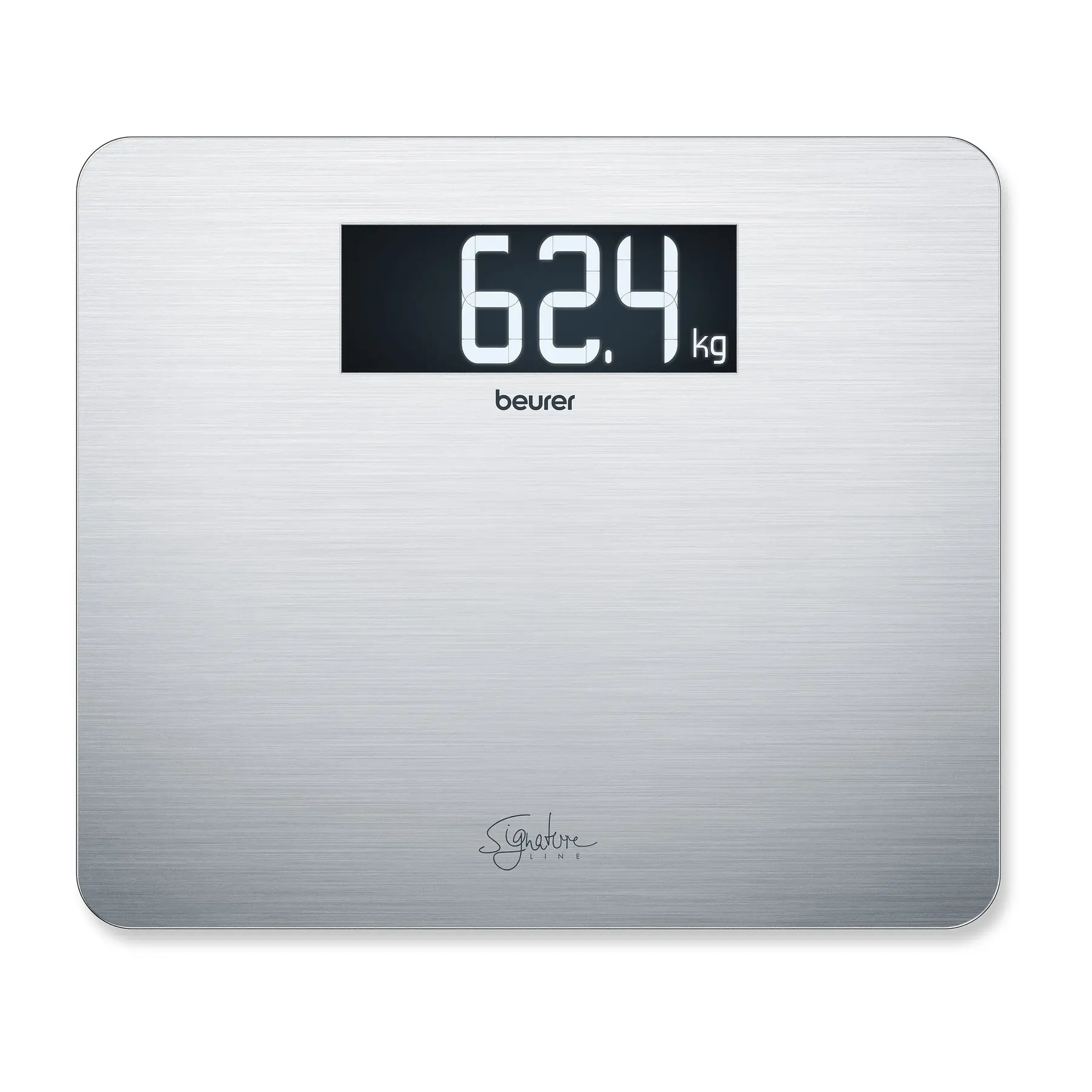 Beurer Pèse personne signature line GS 405, Gris, Taille 35x30x2,8 cm