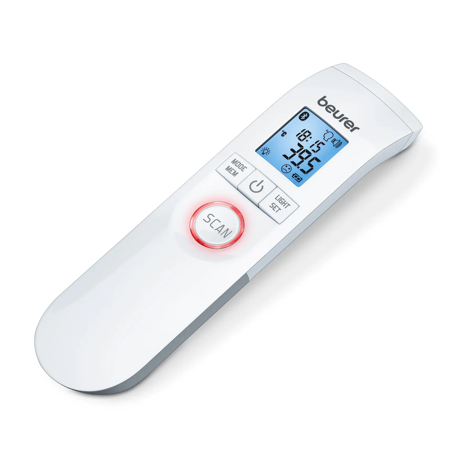 Beurer Blanc Connected Contactless Thermometer Ft 95