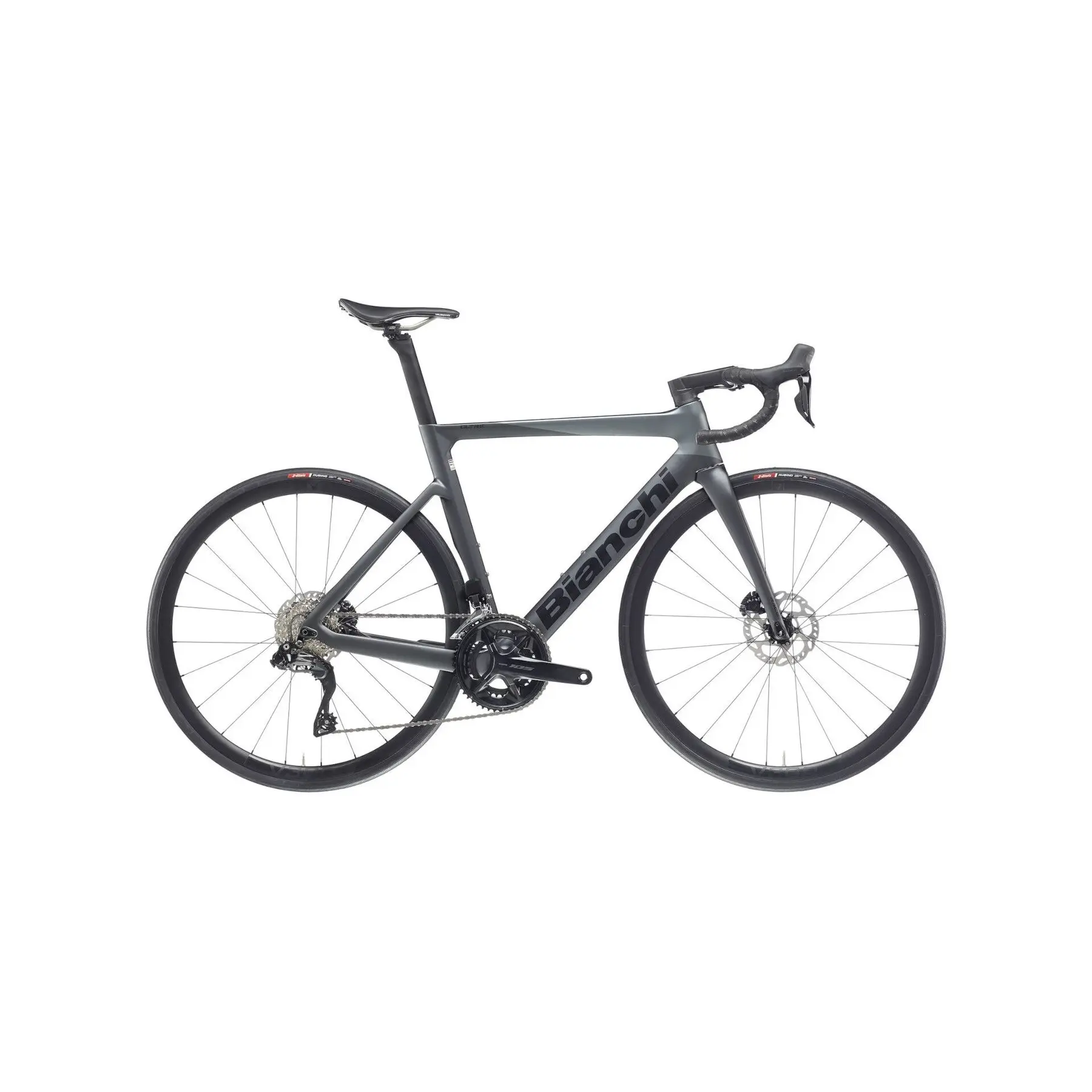 Biciclette da strada Bianchi Oltre Race Shimano 105 Di2 RD-R7150 12V