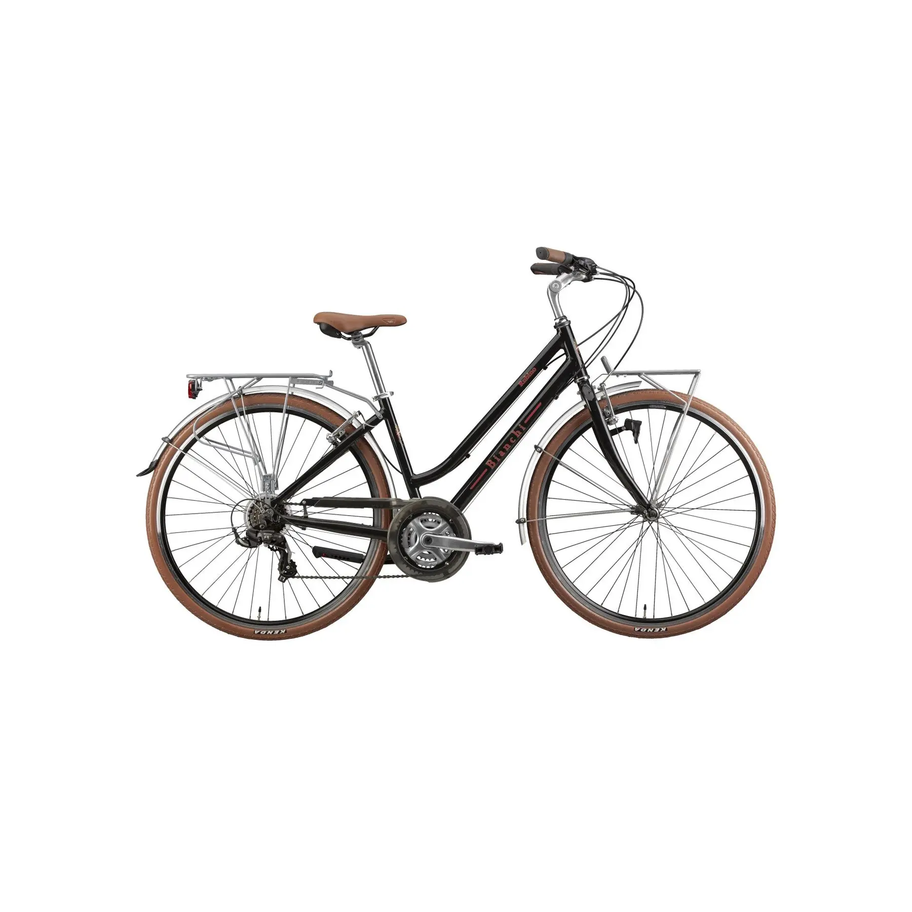Image of Rennrad Bianchi Spillo Rubino Deluxe St Shimano Tourney RD-TY500 6/7V