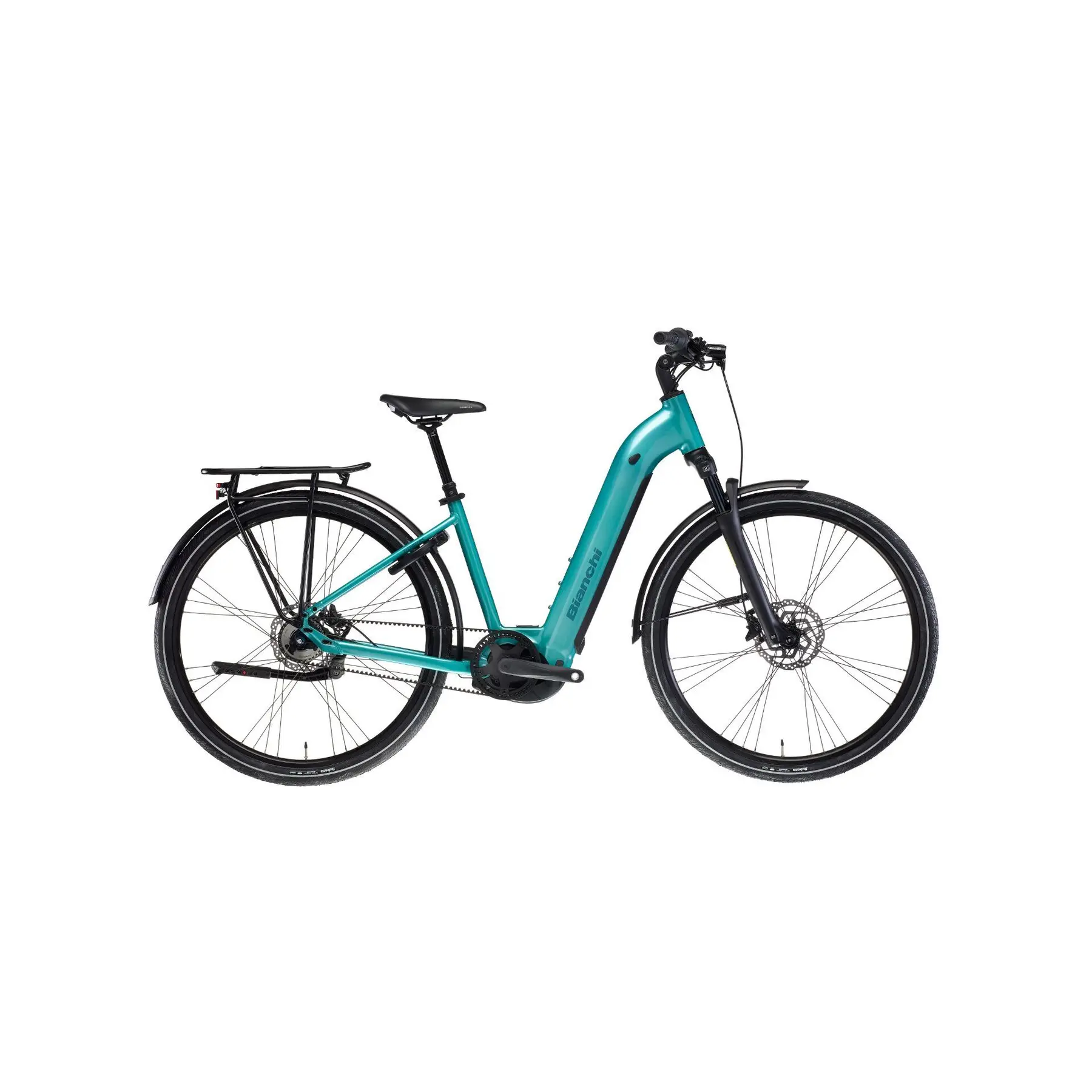Image of Rennrad Bianchi T-Tronik C 8.2 Shimano Deore Bosch RD-M4120 10V