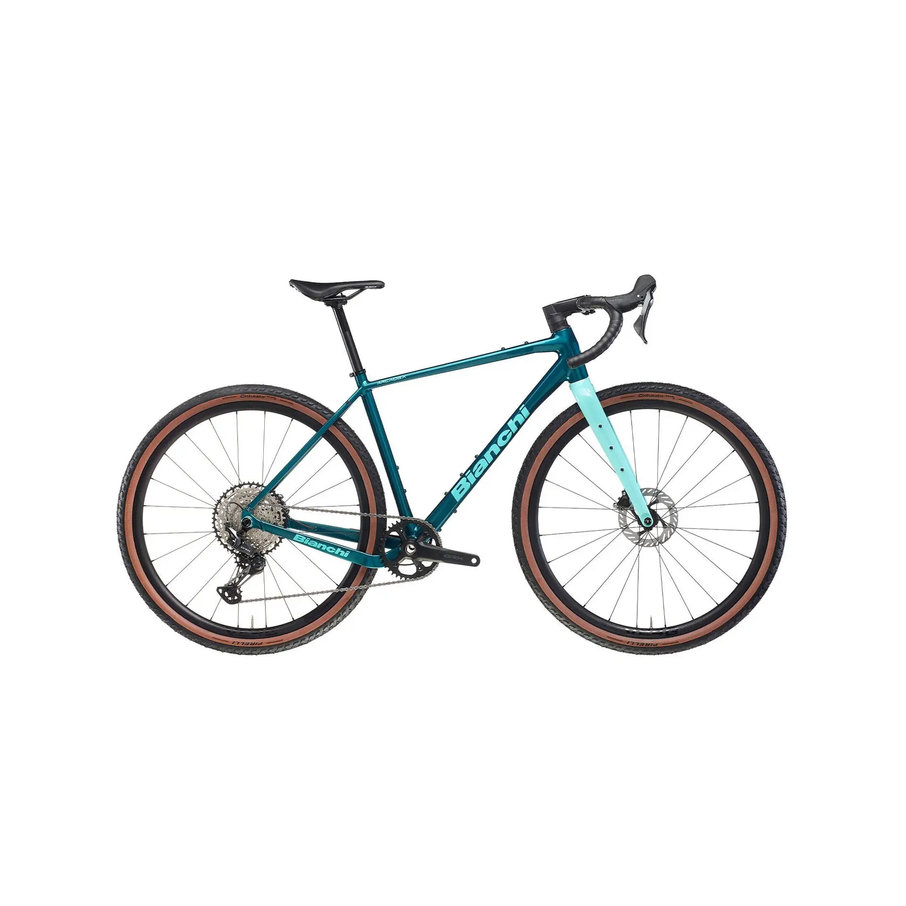 Bicicletta Bianchi Arcadex AL Shimano GRX RD-RX822 12V