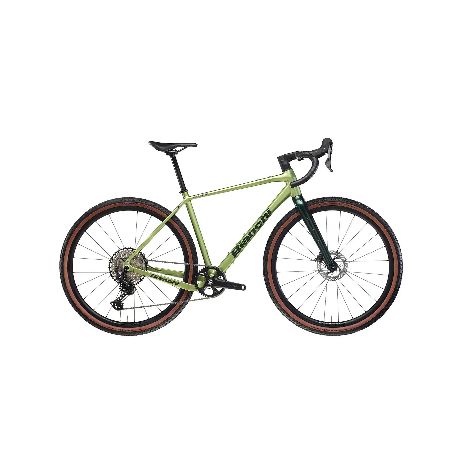 Bicicletta Bianchi Arcadex AL Shimano GRX RD-RX822 12V