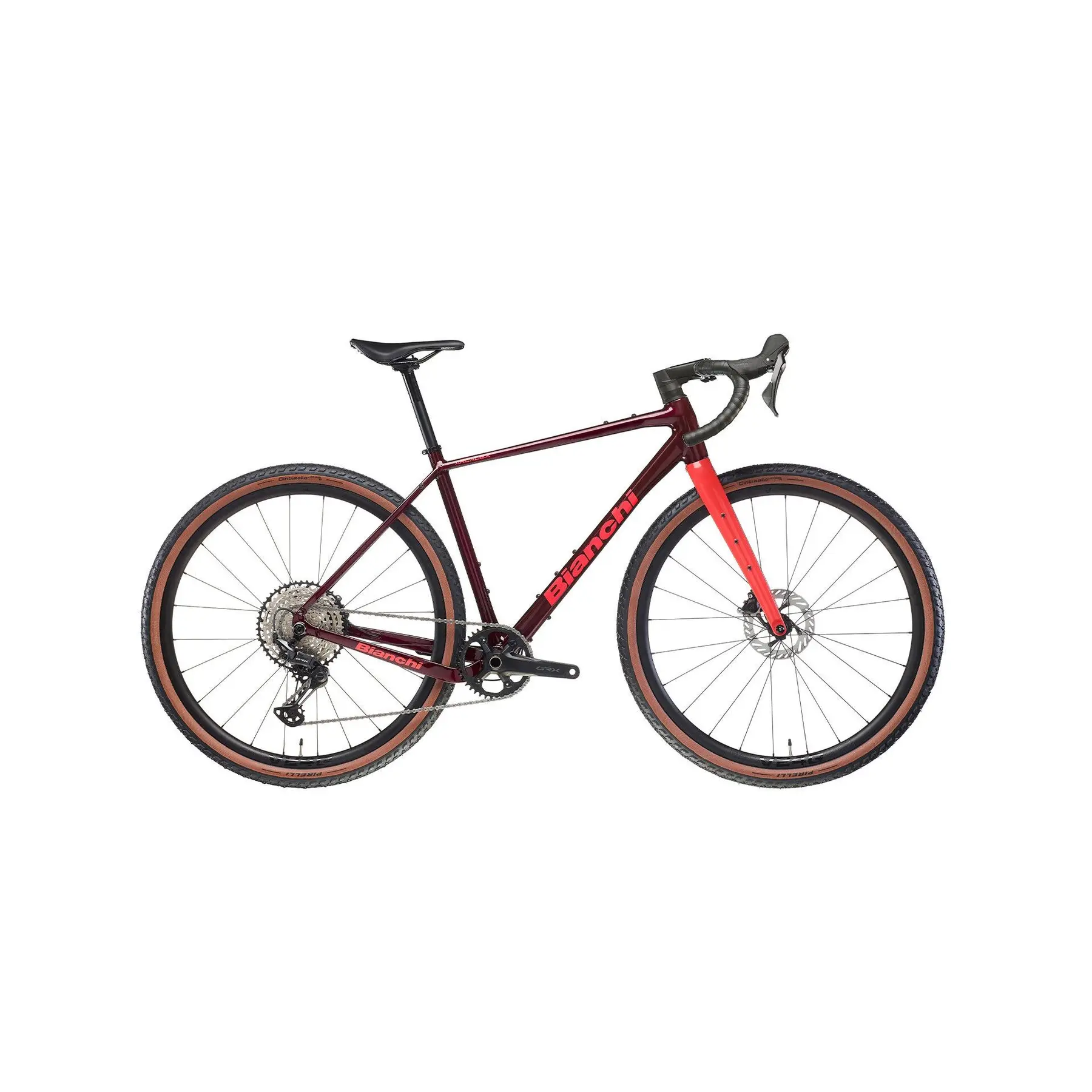 Bicicletta Bianchi Arcadex AL Shimano GRX RD-RX822 12V