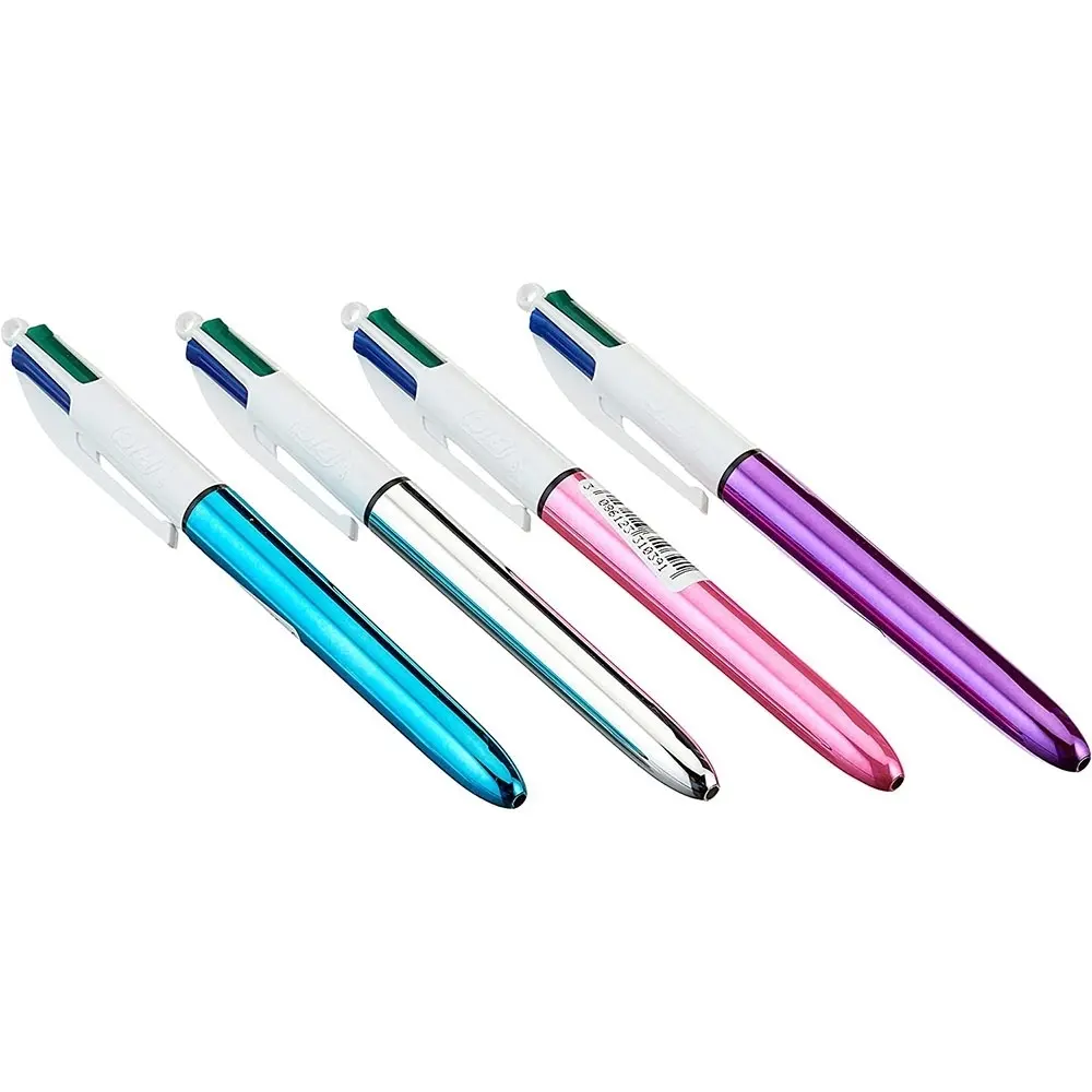3086123307537 - BIC Druckkugelschreiber 4 Colours Shine im Thekendisplay