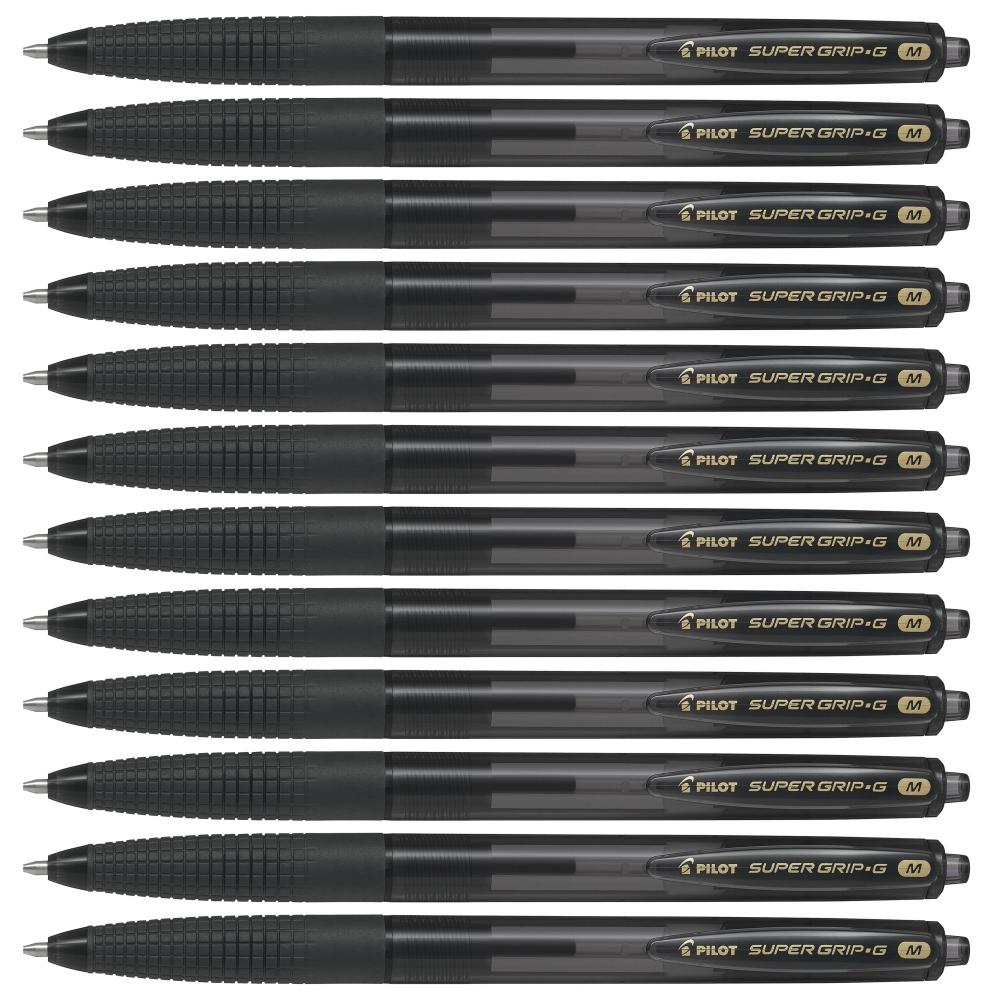 4902505524486 - Kugelschreiber Pilot Super Grip G 2036 Strichstärke M 12 Stück schwarz 4902505524486 - Kugelschreiber Pilot Super Grip G 2036 Strichstärke M 12 Stück schwarz