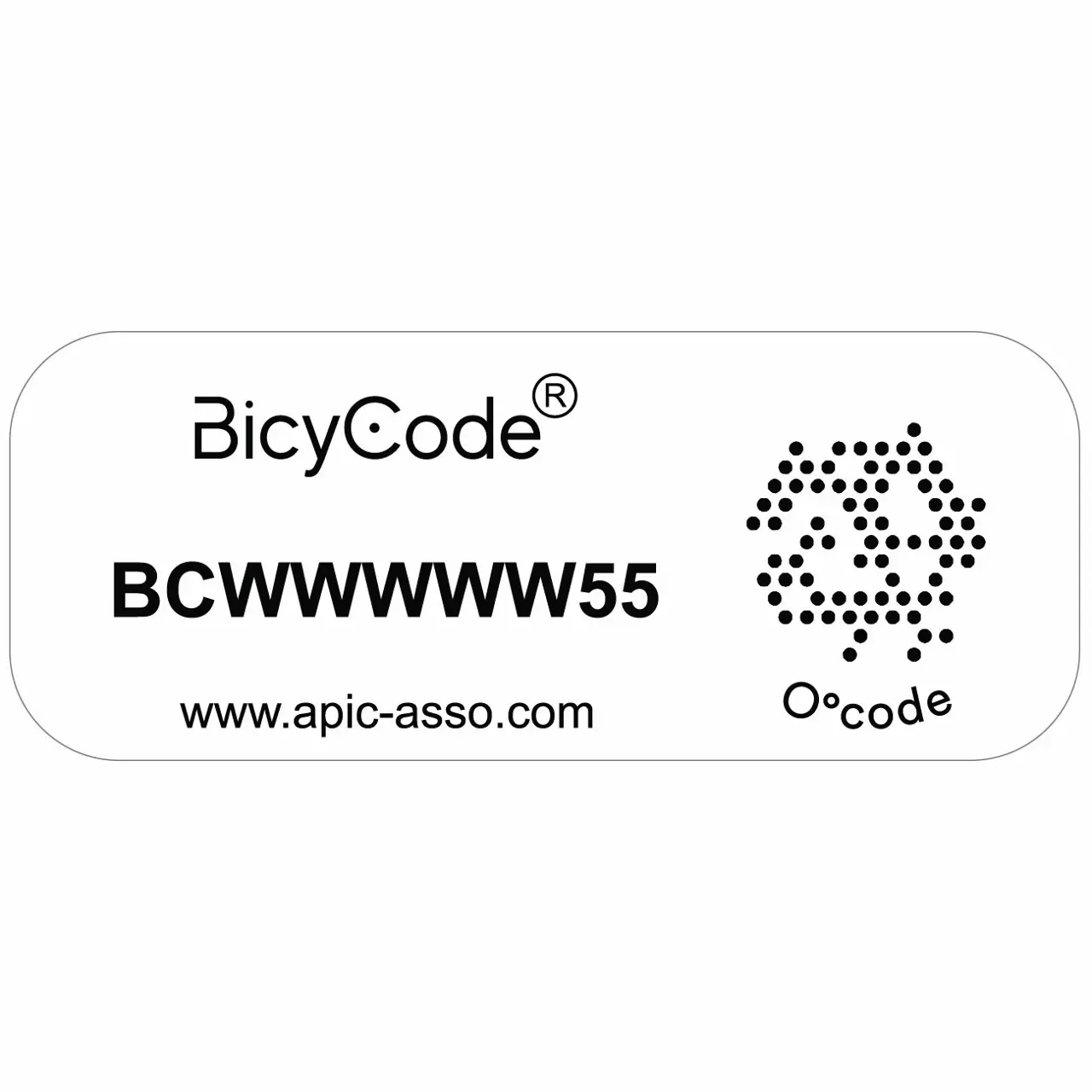 Velo Store - UK Permanent resin label stickers included Bicycode | Extra 10% off with Subscription, Postage £16.79 to UK Fedex.