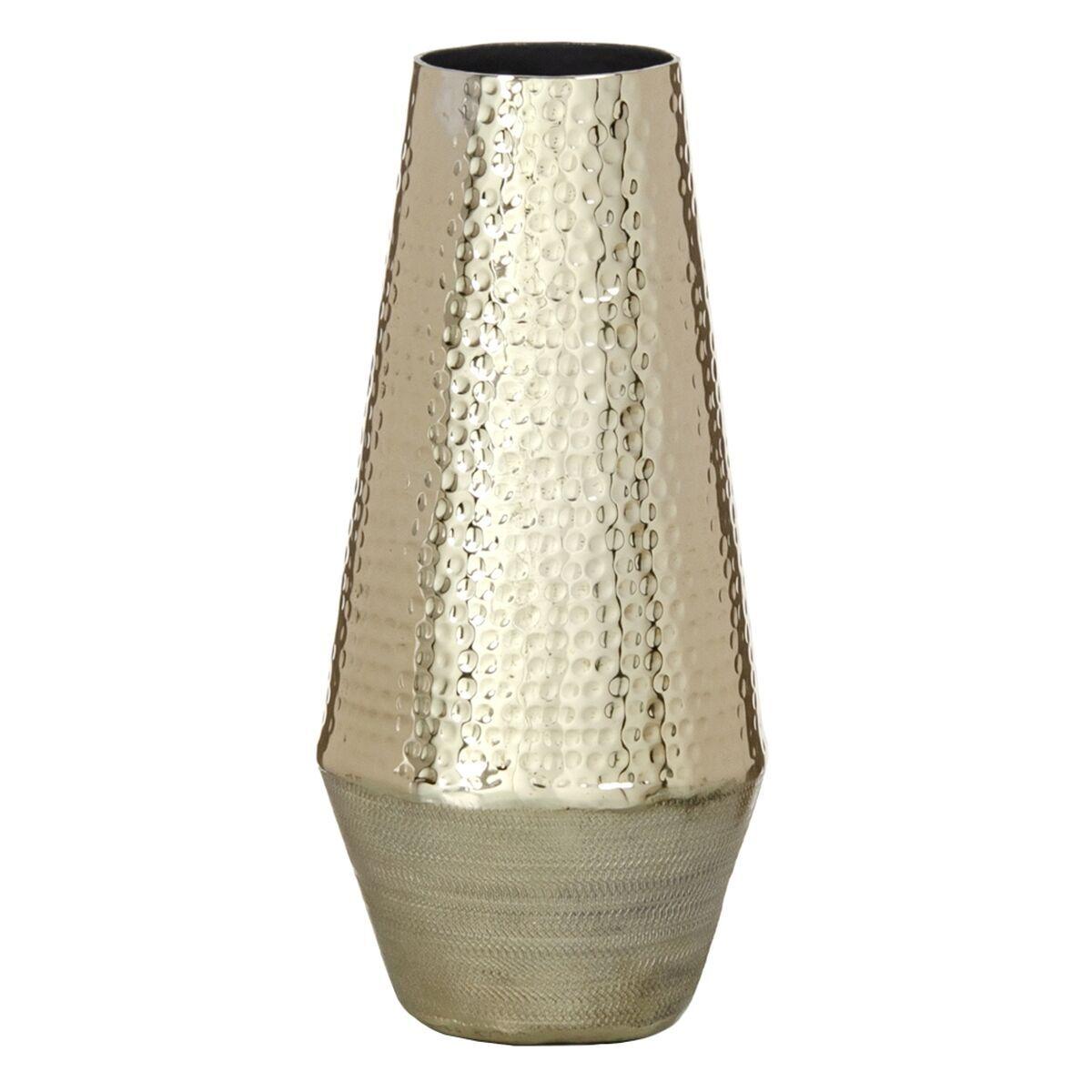 8445146068194 - Vase Gold Aluminium 14 x 14 x 31 cm