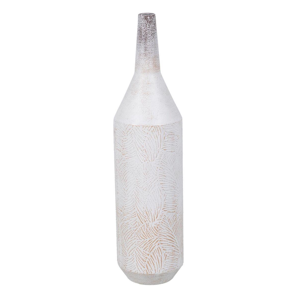 8445146107220 - Vase Weiß Eisen 15 x 15 x 605 cm