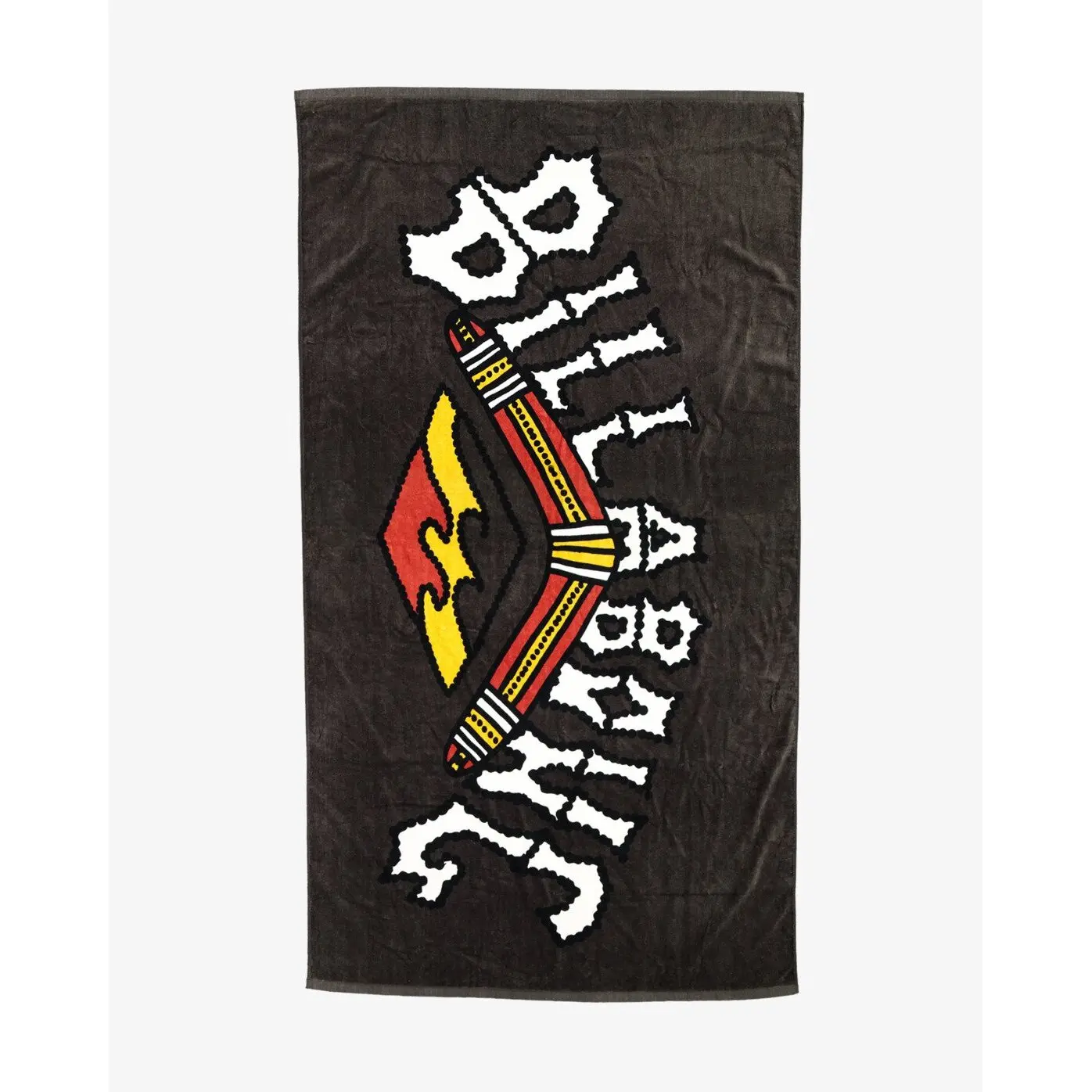 Billabong Men's Noir Bath Towel Otis Arch