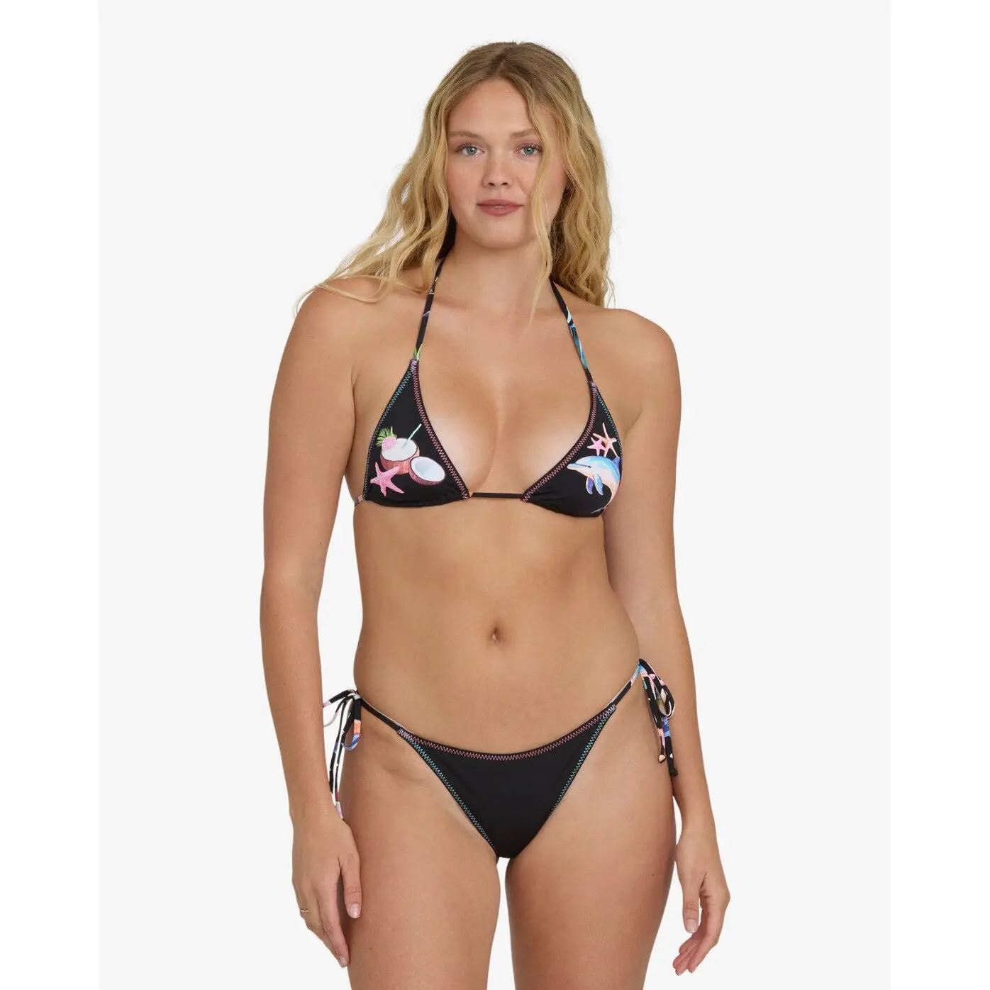 Women's swimsuit bottoms Billabong Party Wave Tie Side Tanga