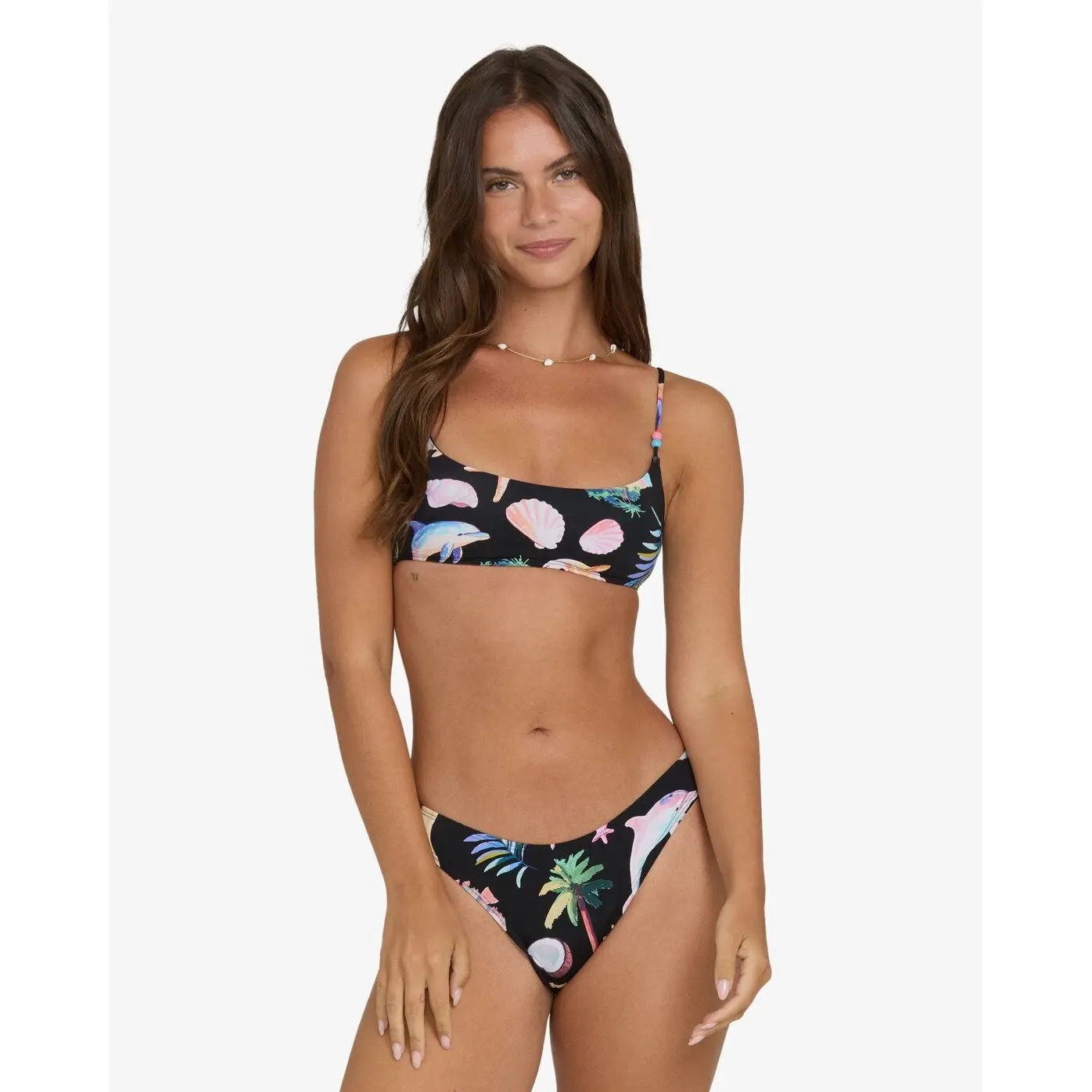 Damen-Bikinihose Billabong Party Wave Hike