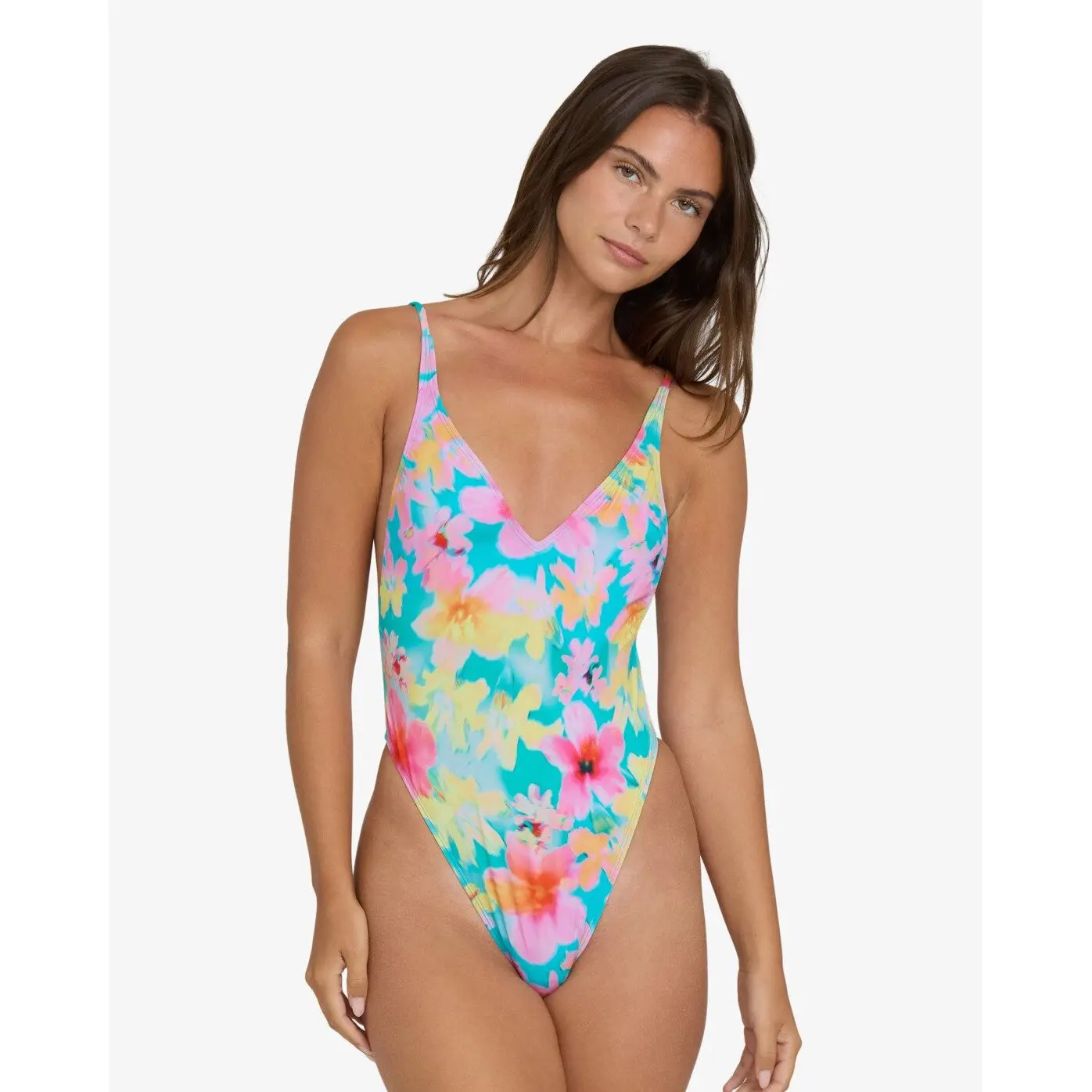 Badeanzug, Damen Billabong Pipe Dreams Deep V