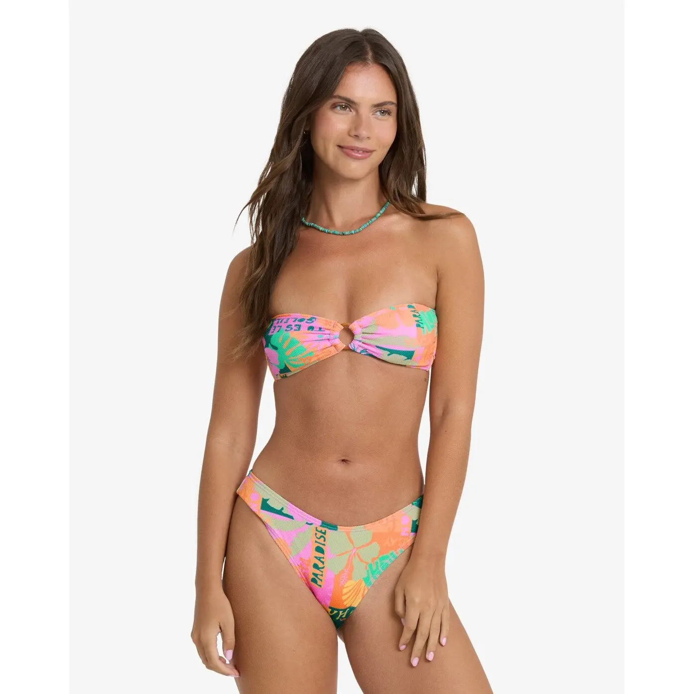 Bandeau-Bikinioberteil für Damen Billabong Sunscape Rio
