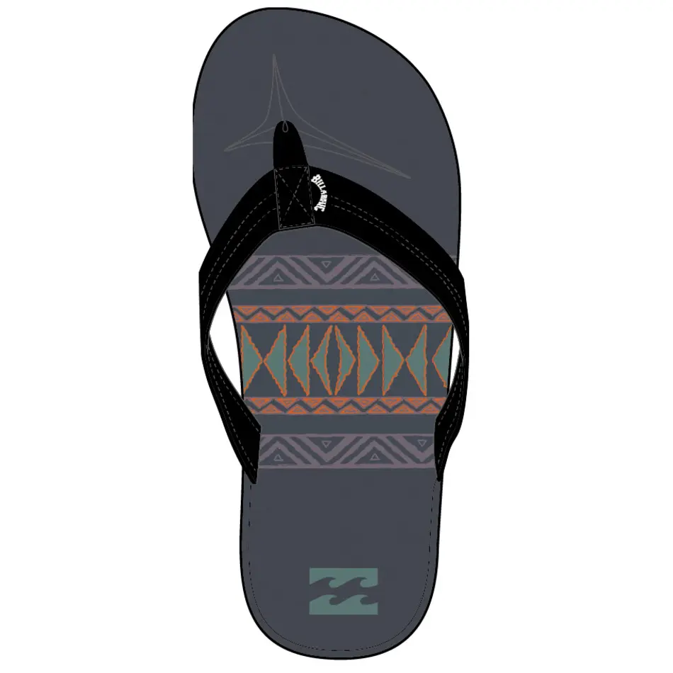 Billabong Boys Gris Children's Flip-Flops All Day Theme