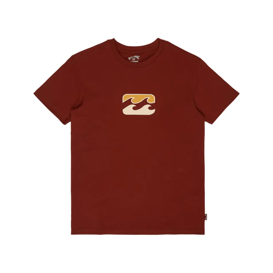 Billabong Boys Rouge Children's T-Shirt Icon Wave