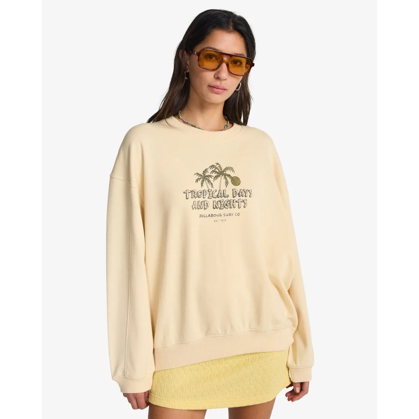 Sweatshirtkleid Damen Billabong All The Days Kendall