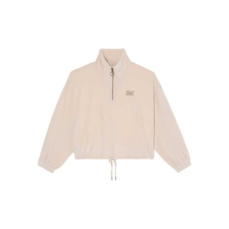 Maglione da donna con 1/2 di zip  Coffee Time
