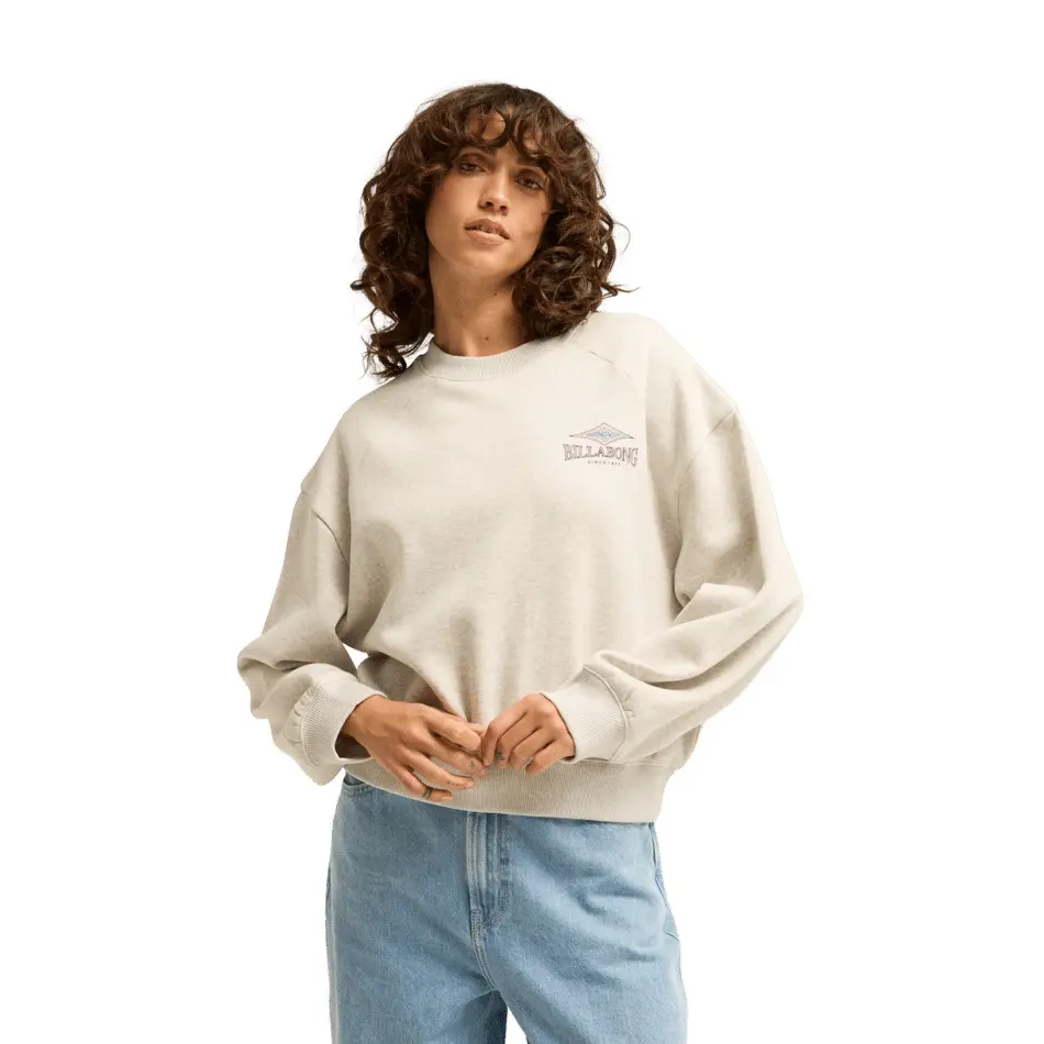 Damen T-Shirt Billabong Heritage Crew