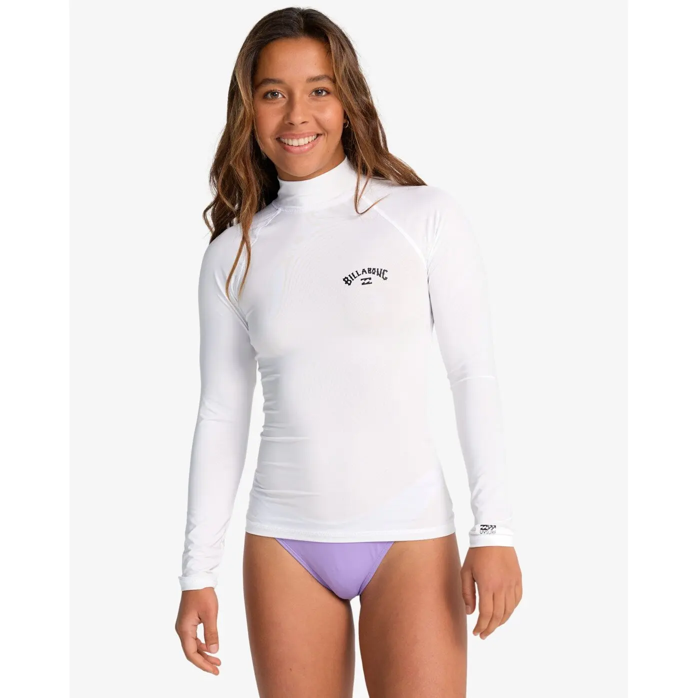 Langarm-T-Shirt Surfen Damen Billabong Tropical