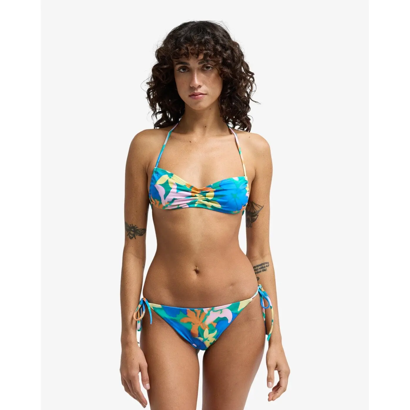 Billabong Women's Bleu Swimsuit Top Sol Searcher Gianna