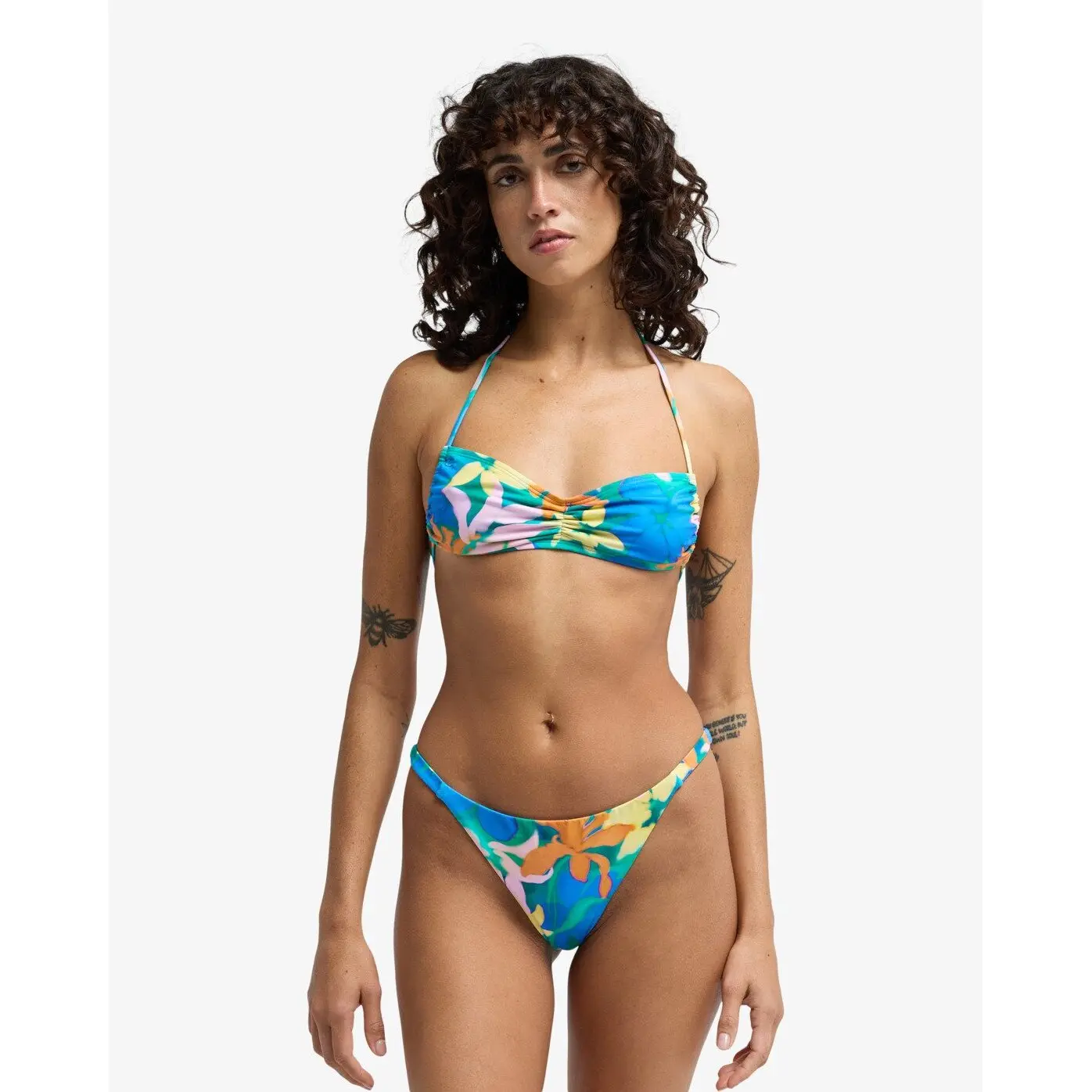 Billabong Women's Bleu Swimsuit Bottoms Sol Searcher Maya