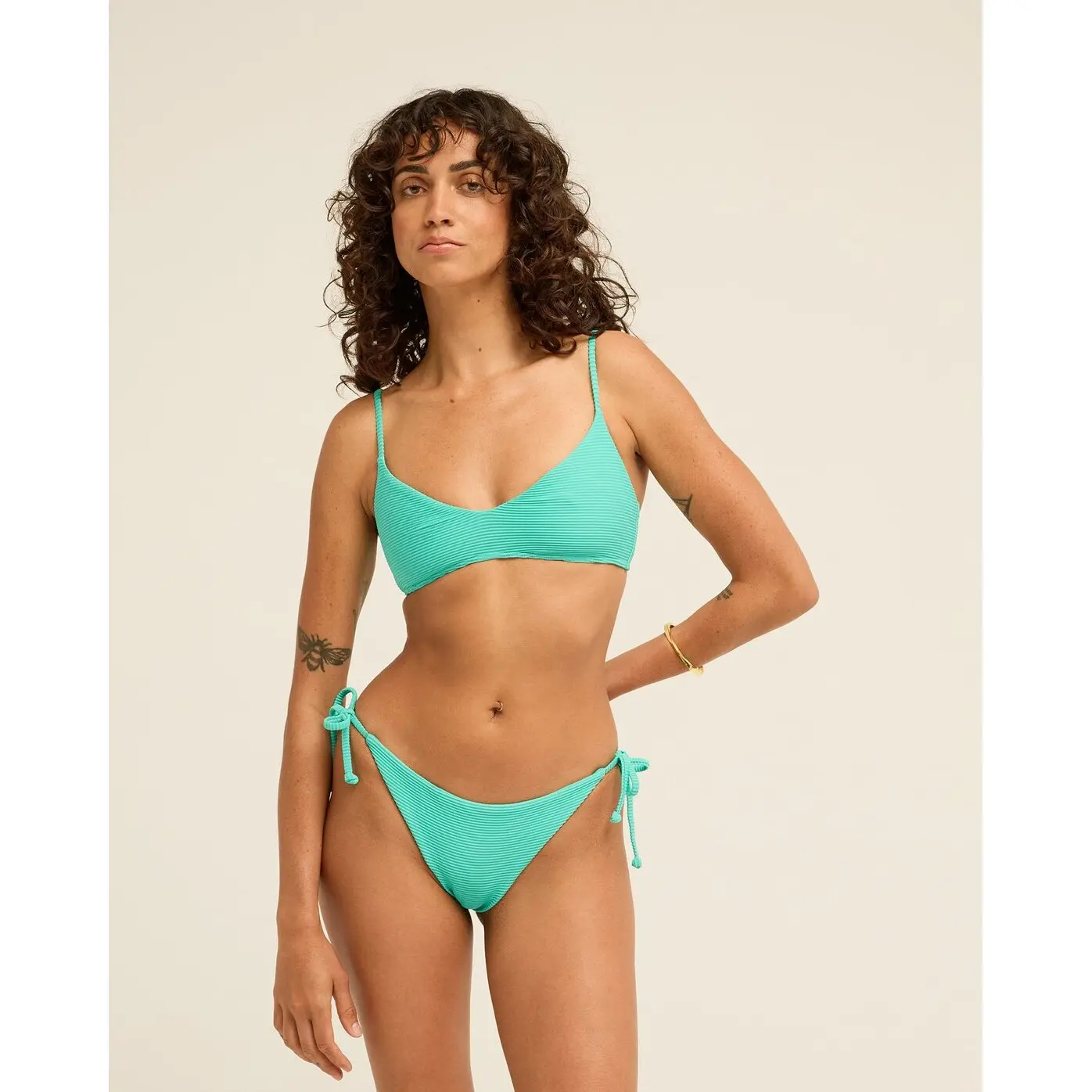 Dameszwembroekje Billabong Tanlines Tie Side Tanga