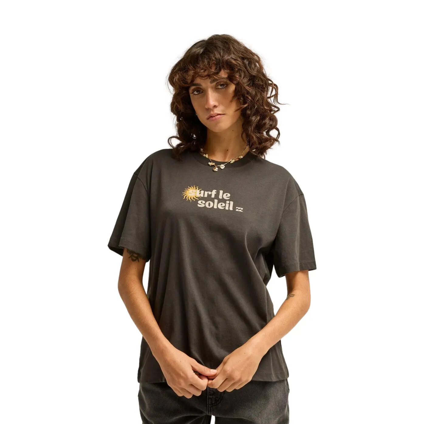 Damen T-Shirt Billabong Le Soleil Tomboy