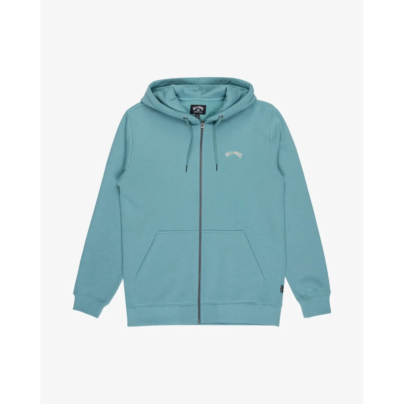 Billabong Men's Bleu Zip-Up Hoodie Arch
