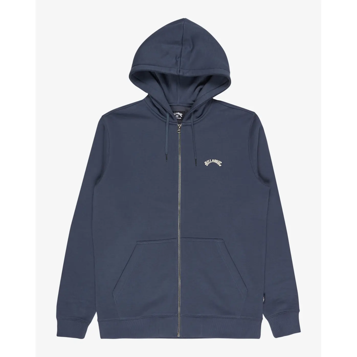 Billabong Men's Bleu Zip-Up Hoodie Arch
