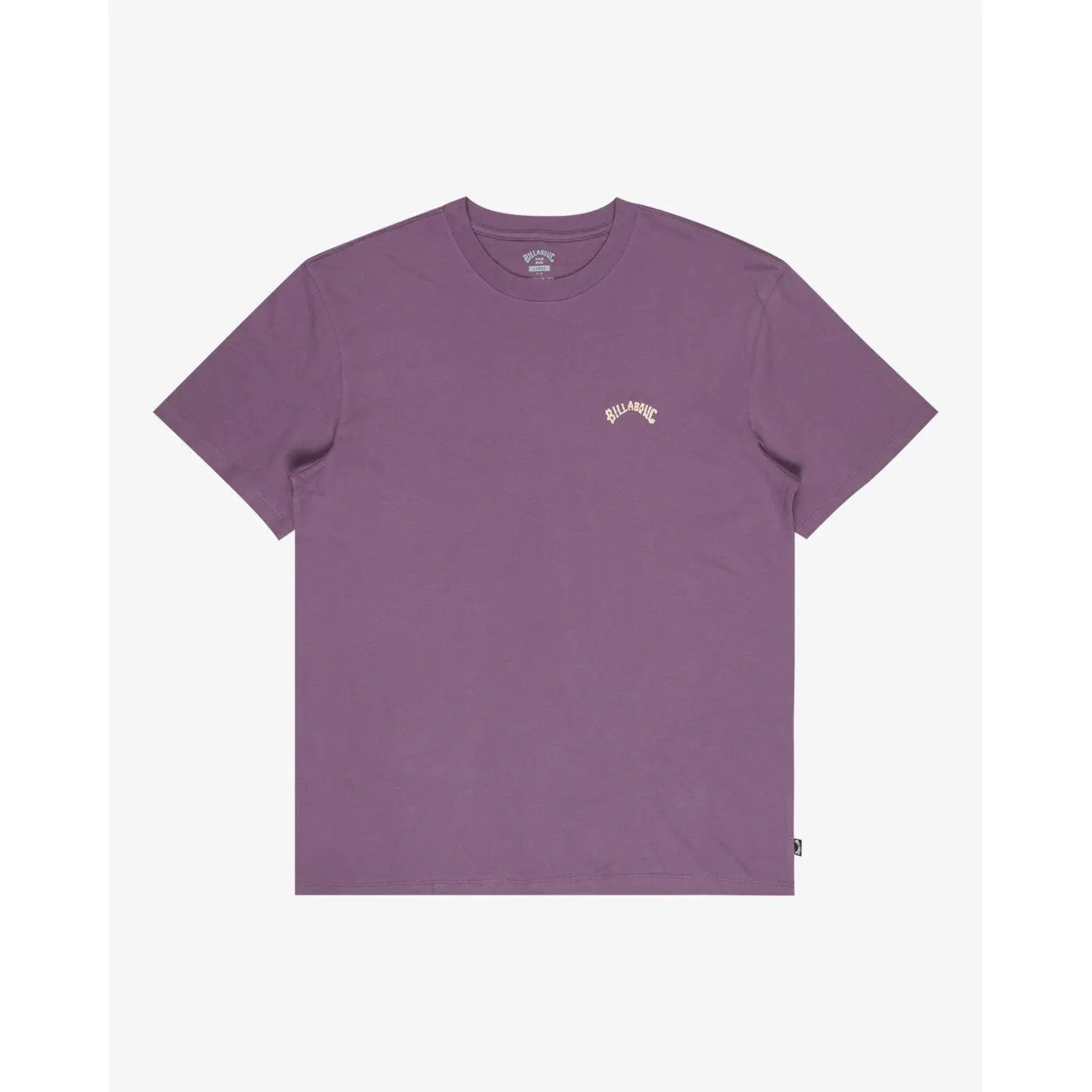 Billabong Men's Violet T-Shirt Arch Crew