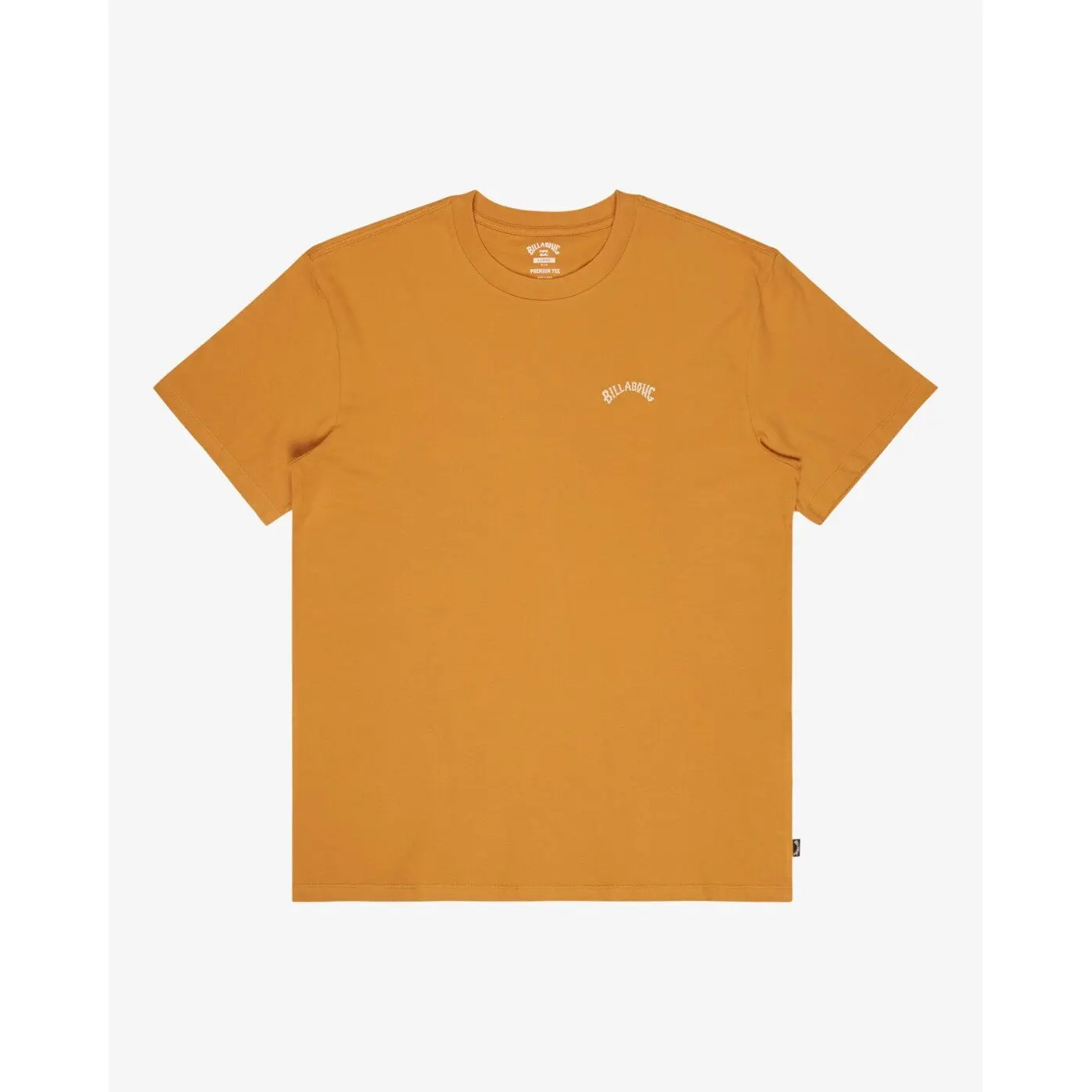 Billabong Men's Orange T-Shirt Arch Crew